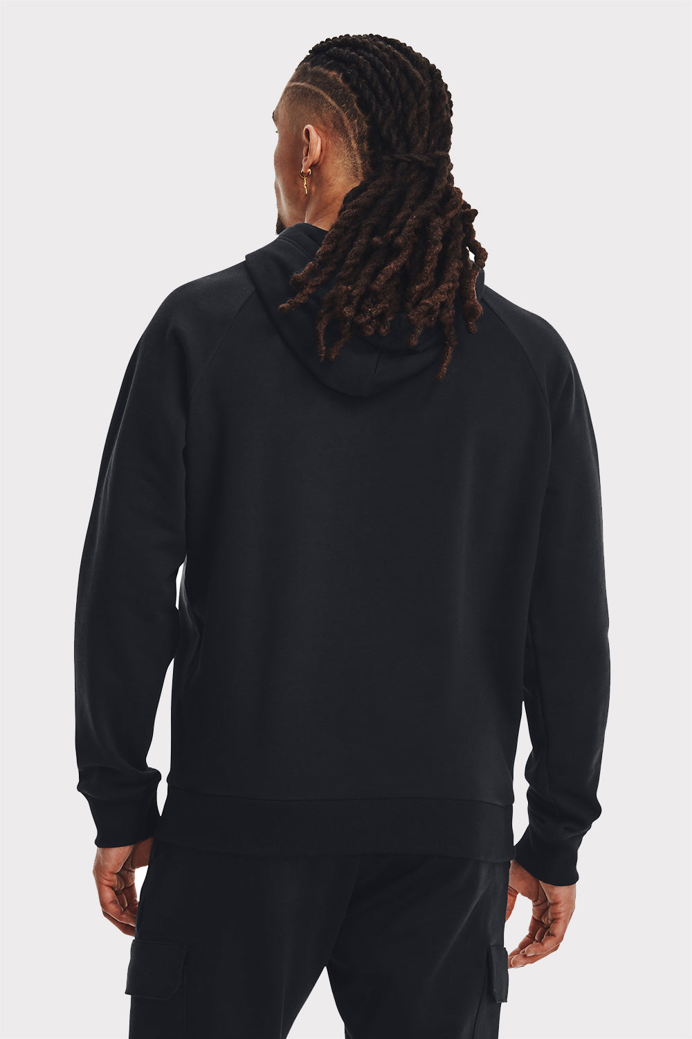 UA Rival Fleece-Hoodie – Schwarz