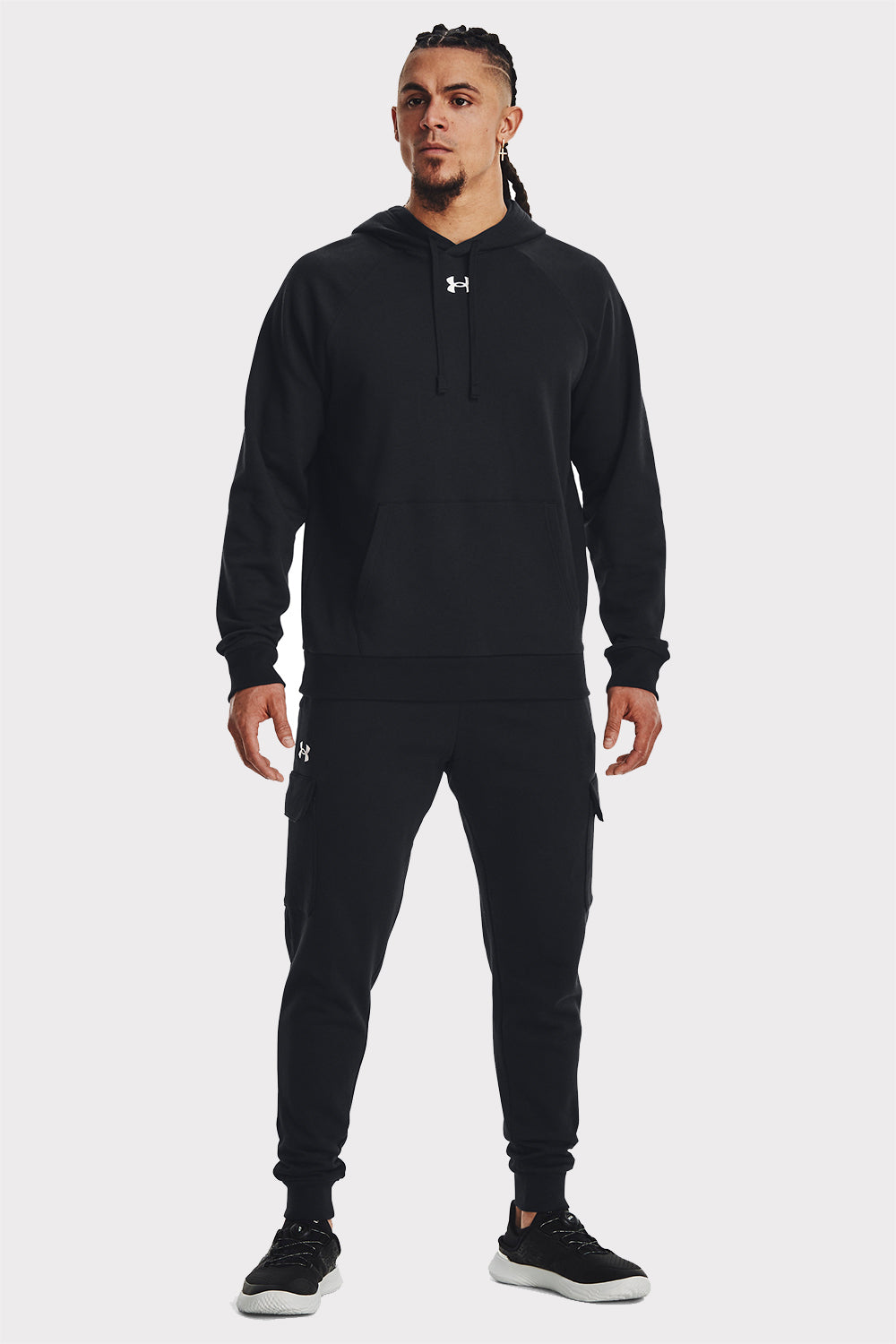 UA Rival Fleece Hoodie - Preto  