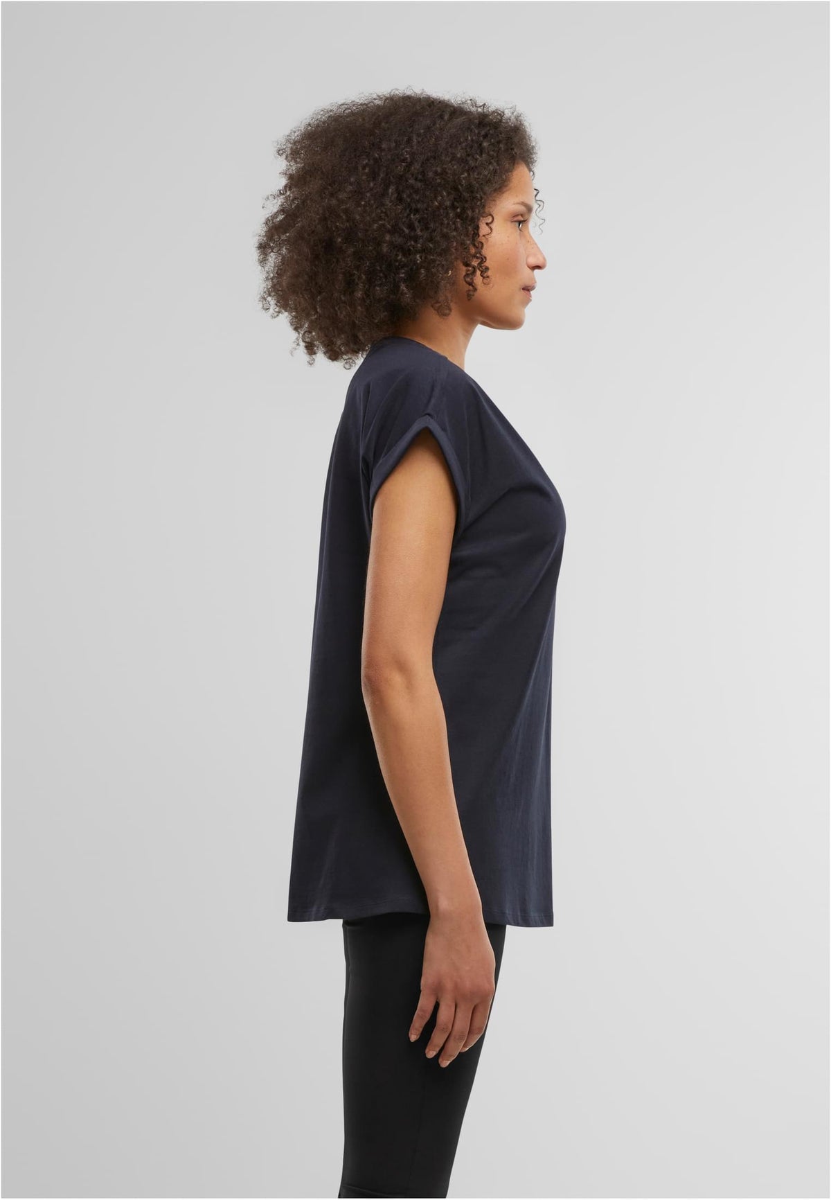 Ladies Regular Extended Shoulder Tee - workoutbrands.com