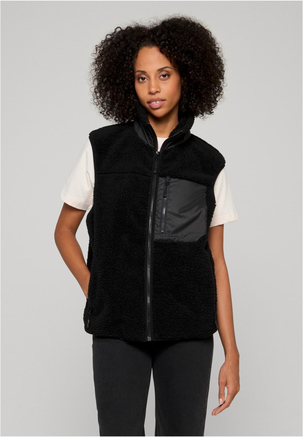 Bonded Sherpa Vest