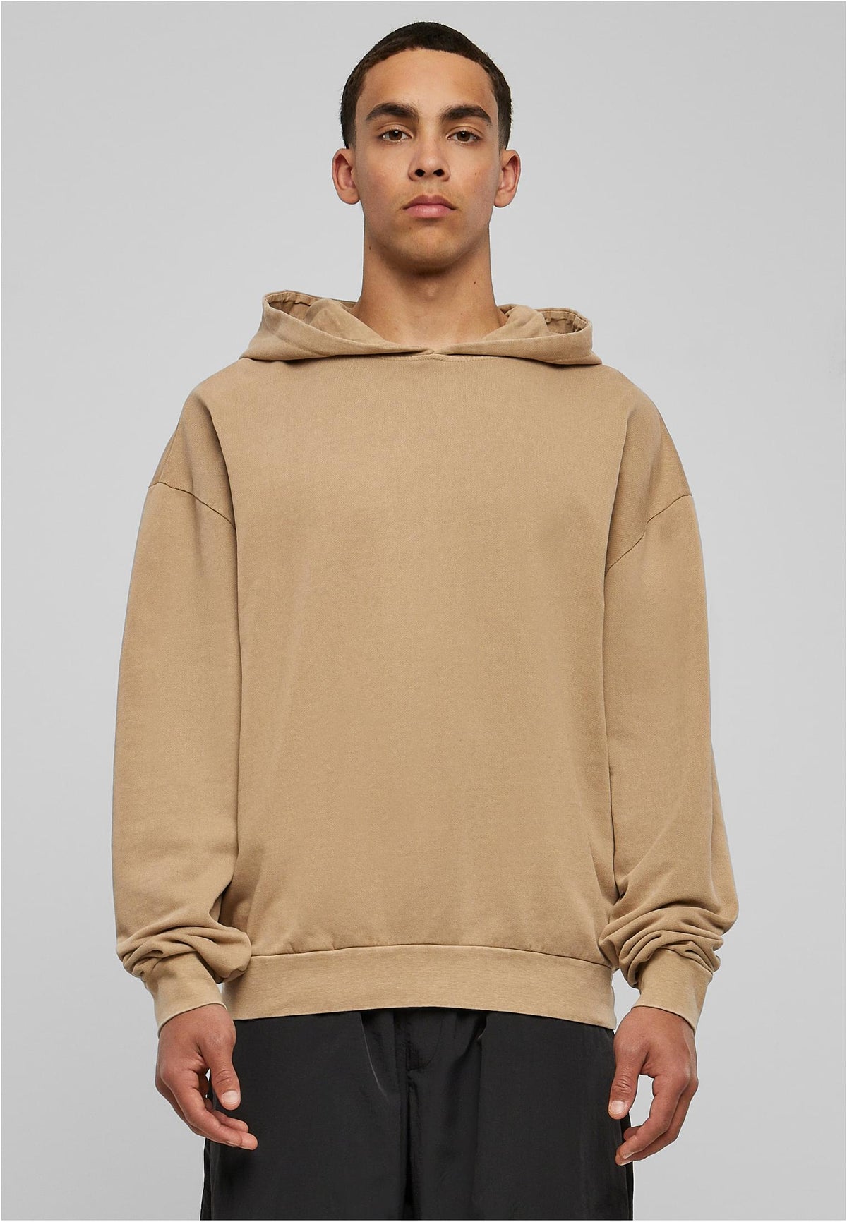 Acid Washed Oversized Hoody - workoutbrands.com