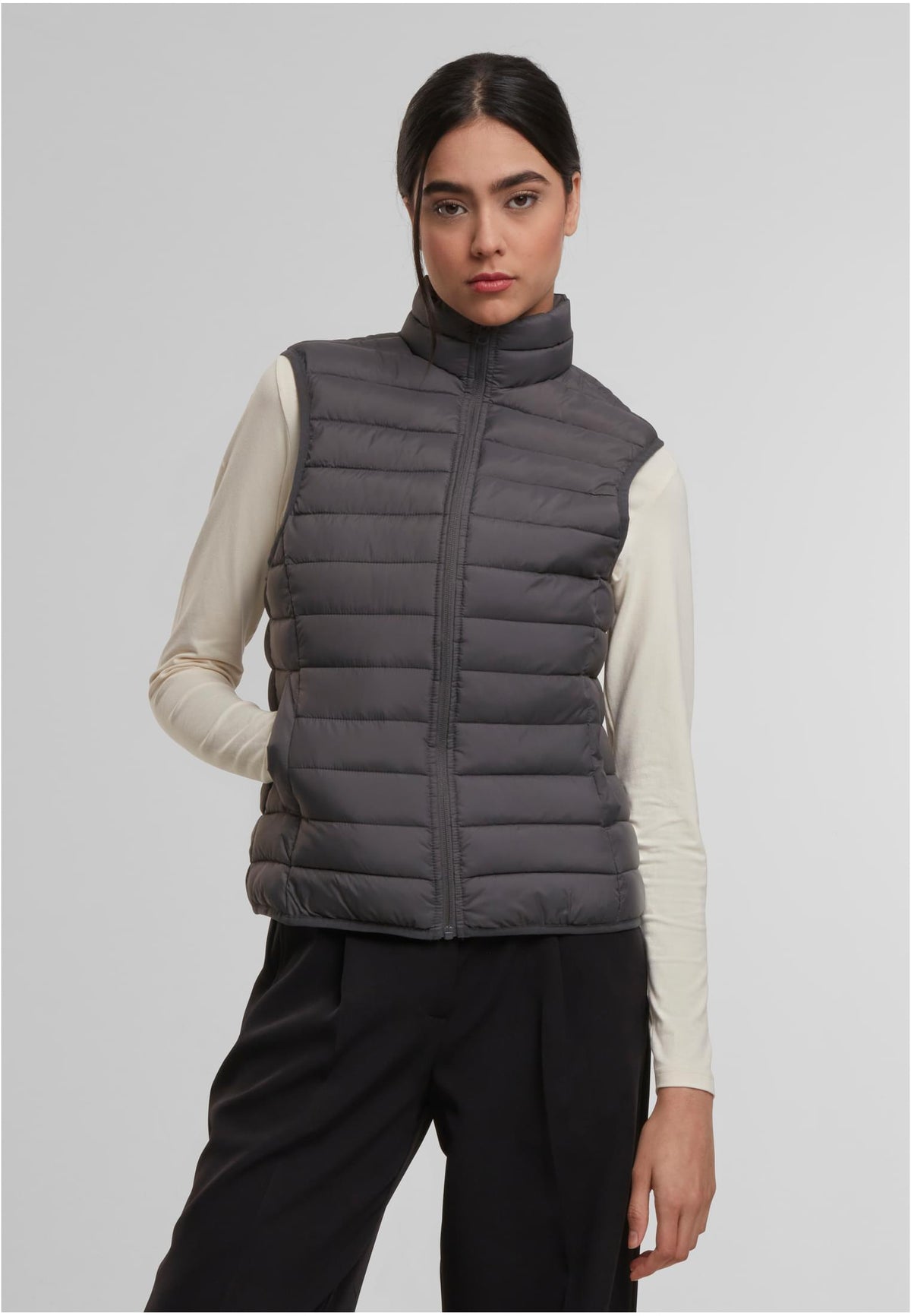 Ladies Light Puffer Vest - workoutbrands.com