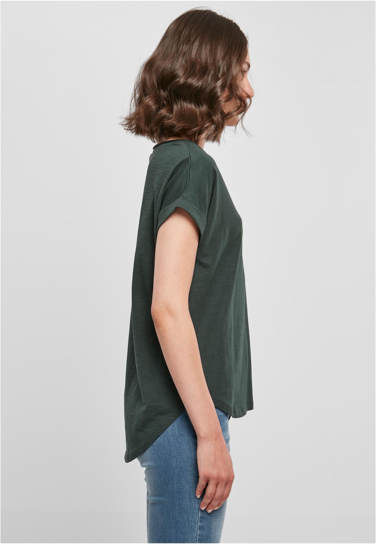 Ladies Long Slub Tee - workoutbrands.com