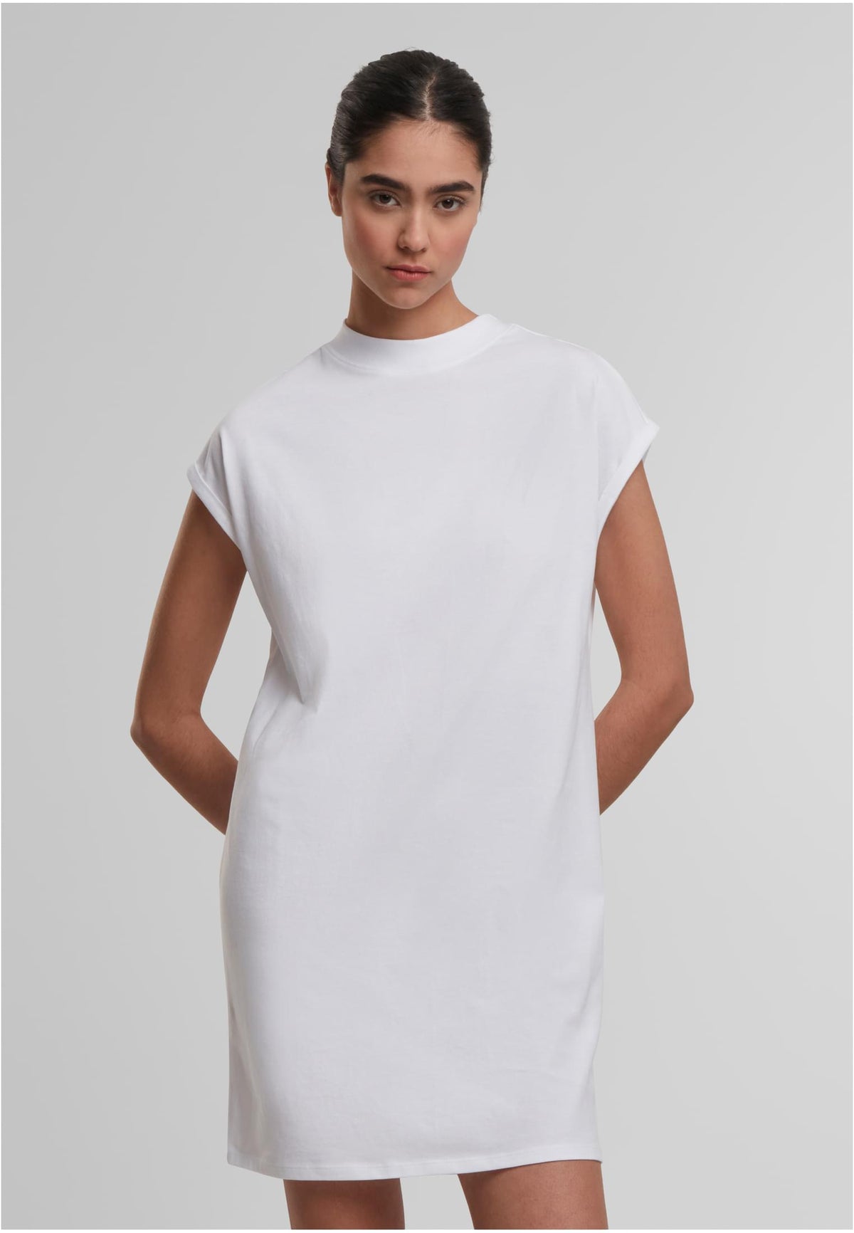 Ladies Extended Shoulder Dress - workoutbrands.com
