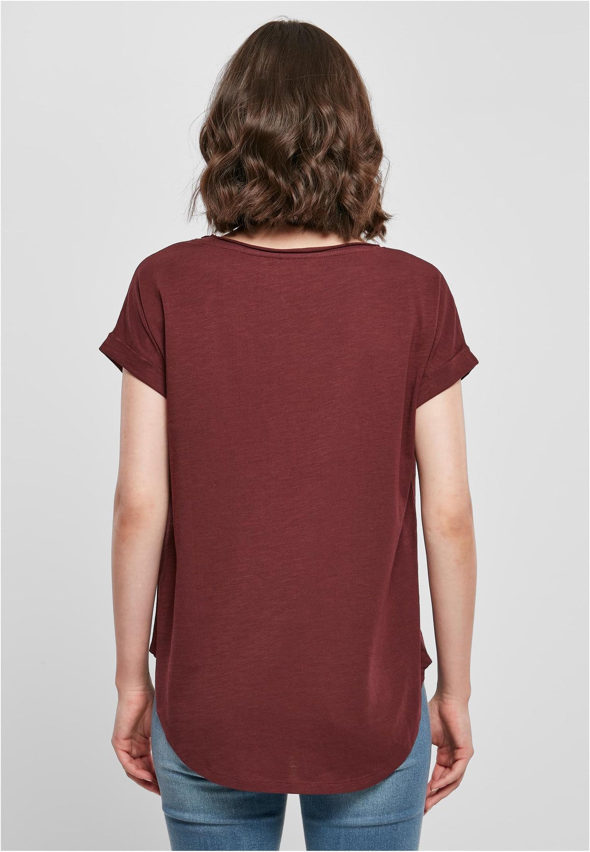 Ladies Long Slub Tee - workoutbrands.com