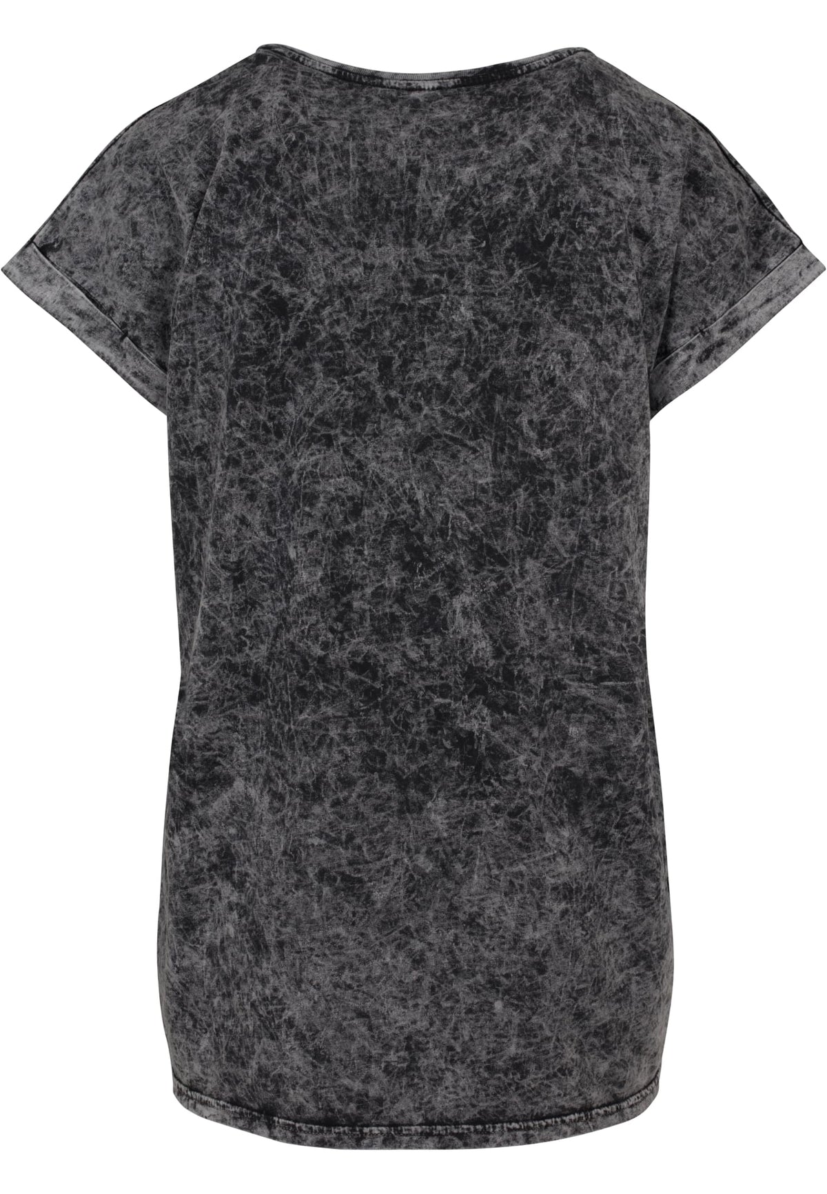 Ladies Acid Washed Extended Shoulder Tee - workoutbrands.com