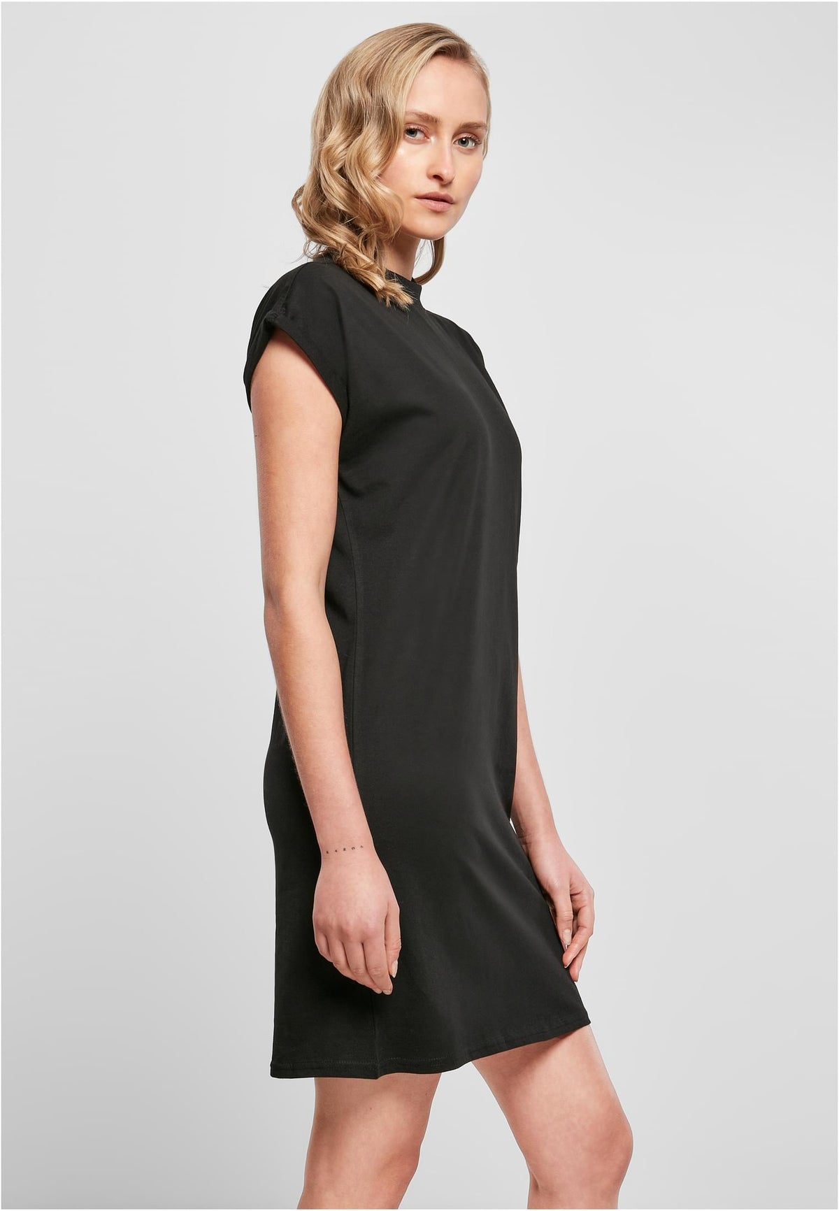 Ladies Turtle Extended Shoulder Dress - workoutbrands.com