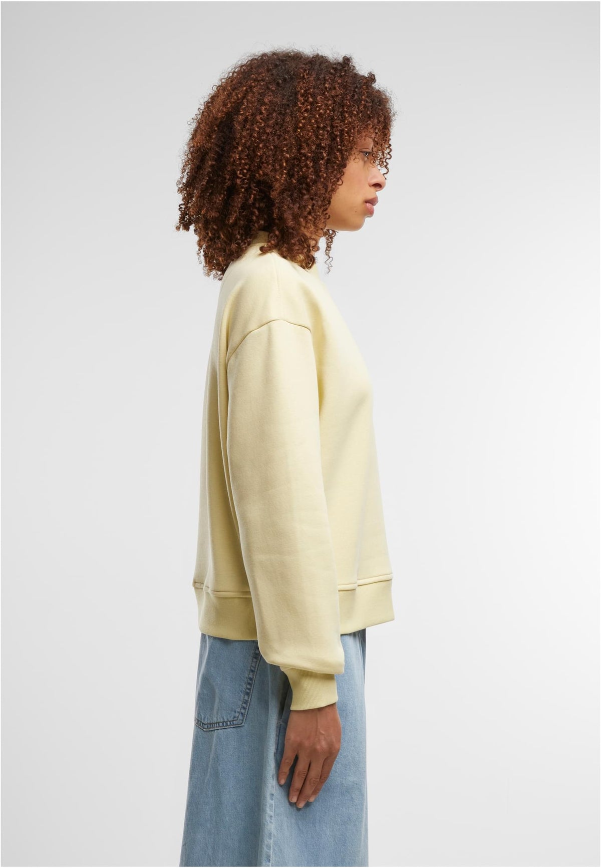 Ladies Oversized Crewneck - workoutbrands.com