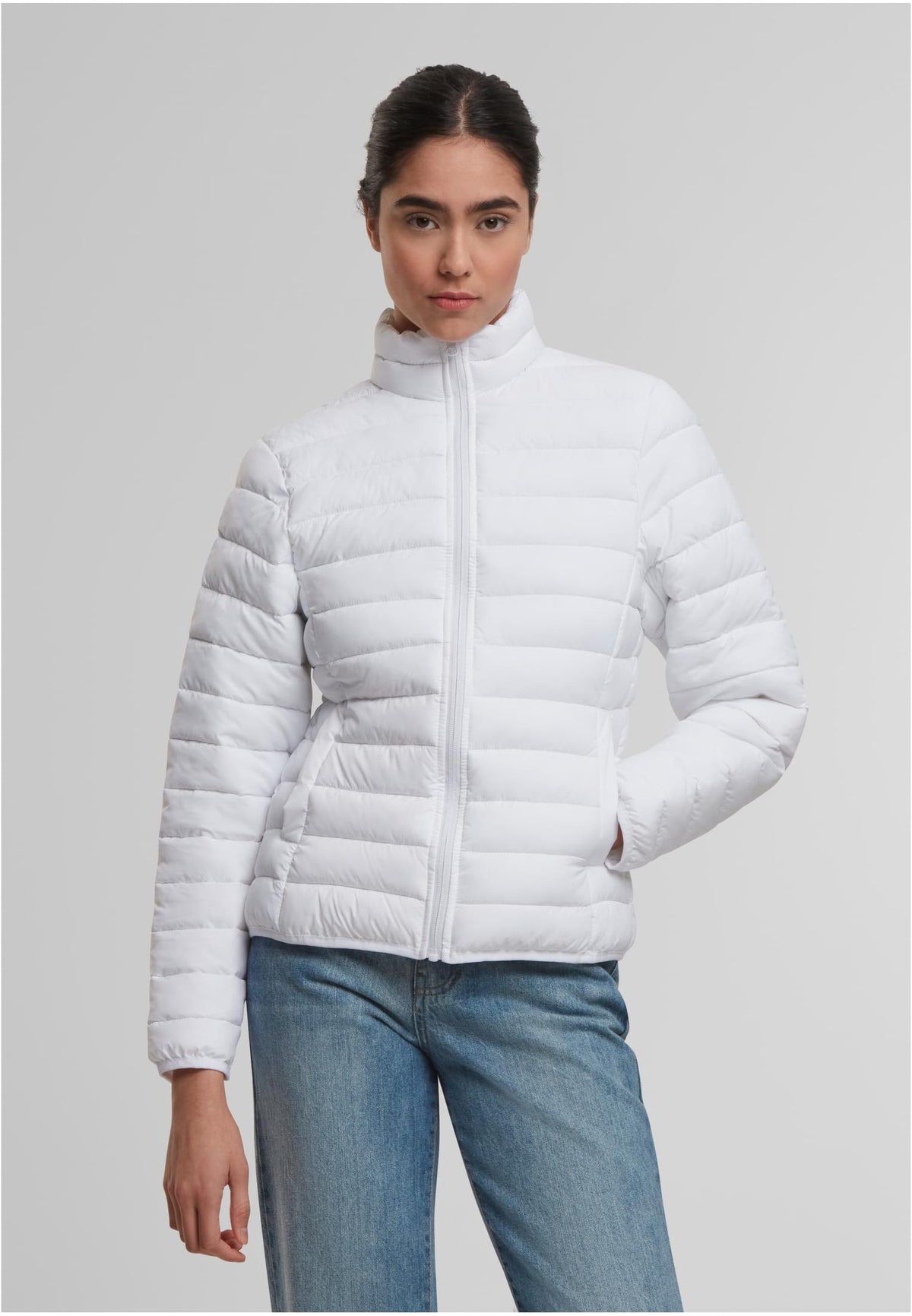 Ladies Light Puffer Jacket - workoutbrands.com