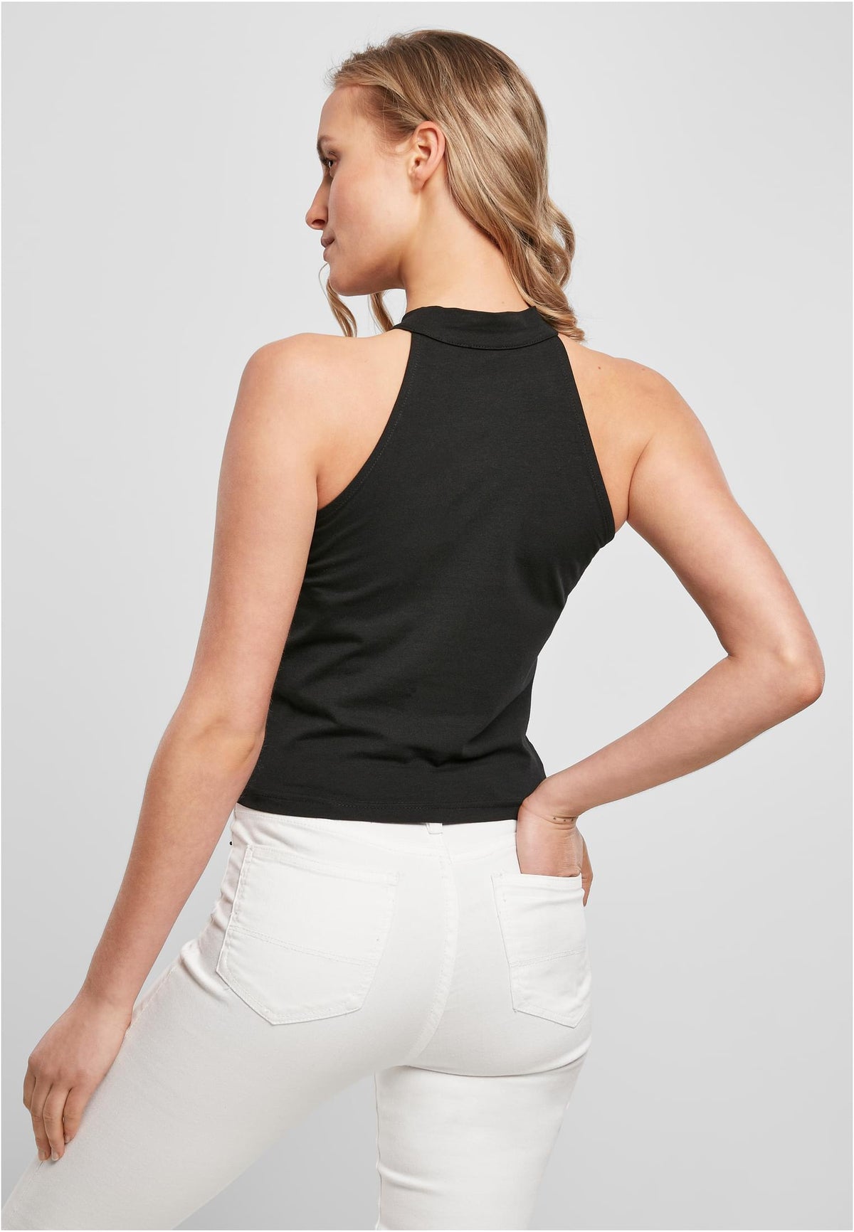 Ladies Turtleneck Short Top - workoutbrands.com