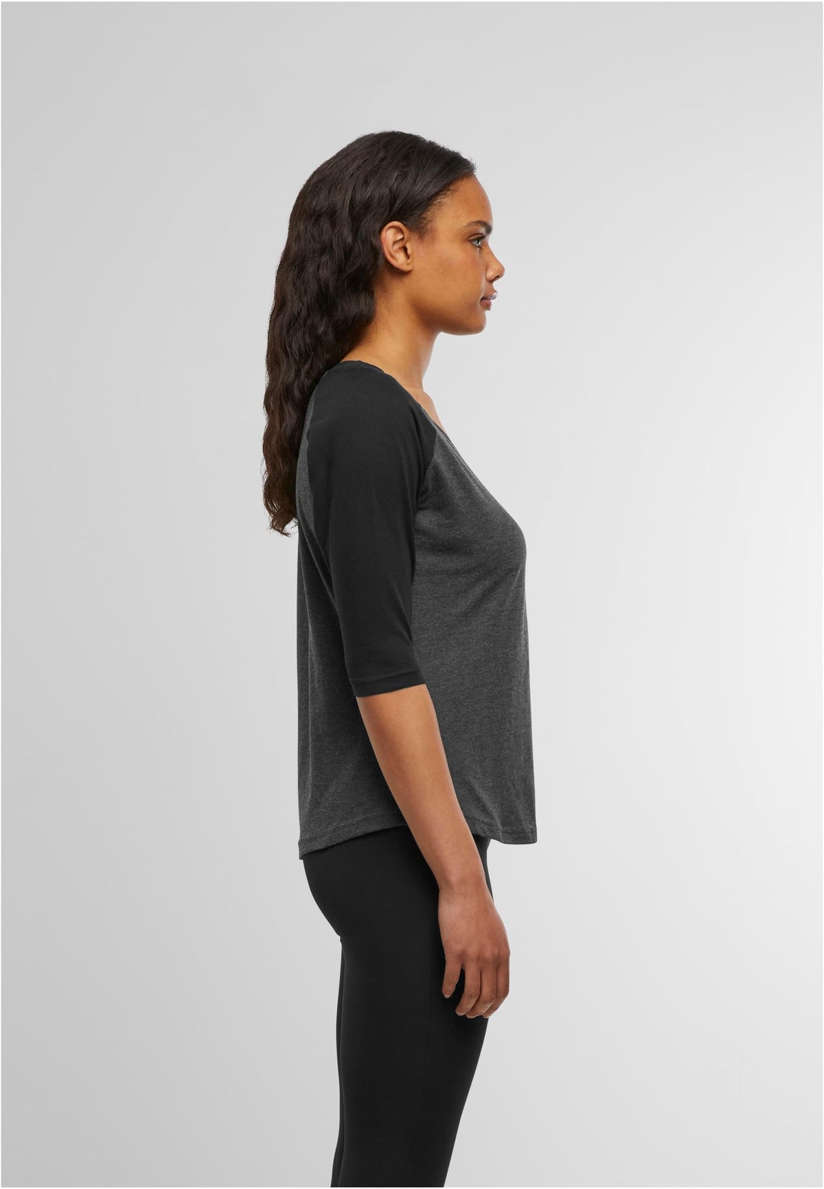 Ladies 3/4 Contrast Raglan Tee - workoutbrands.com