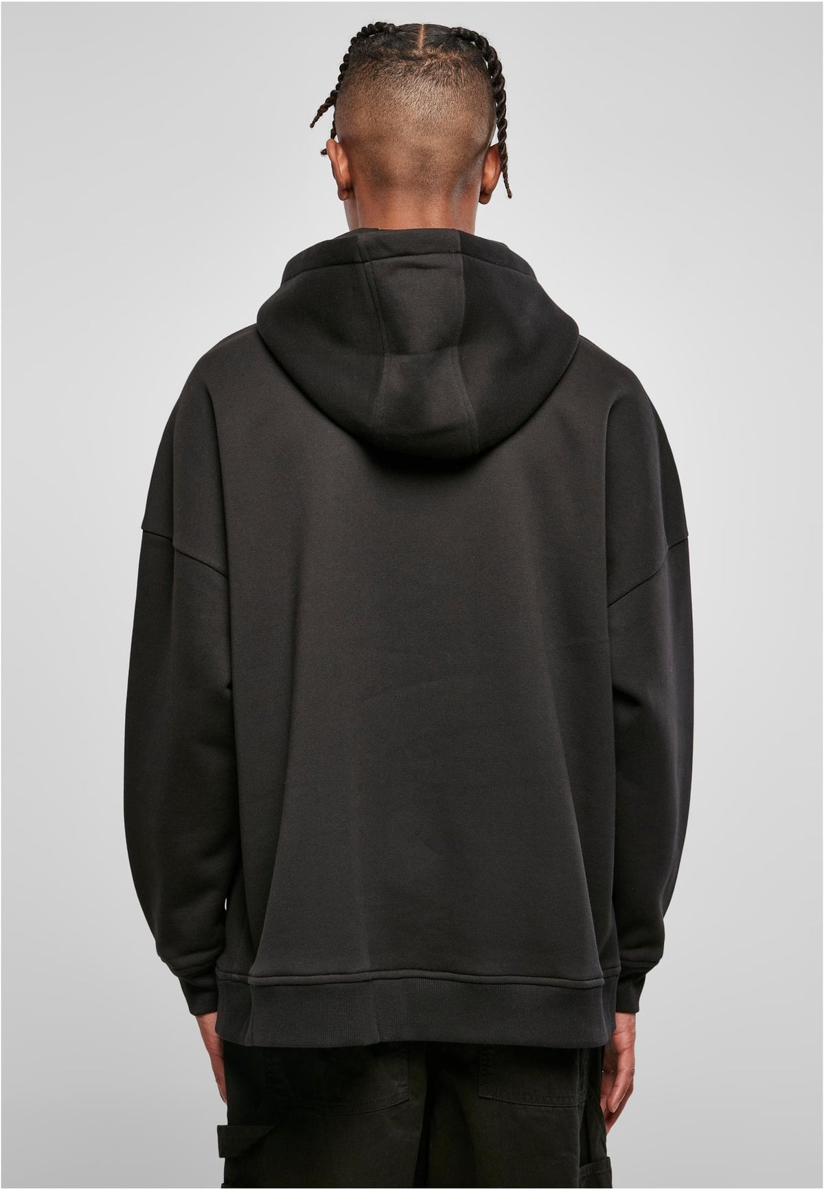 Oversized Cut On Sleeve Hoody - workoutbrands.com