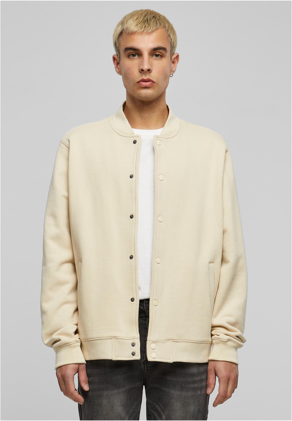 Heavy Tonal College Jacket - workoutbrands.com