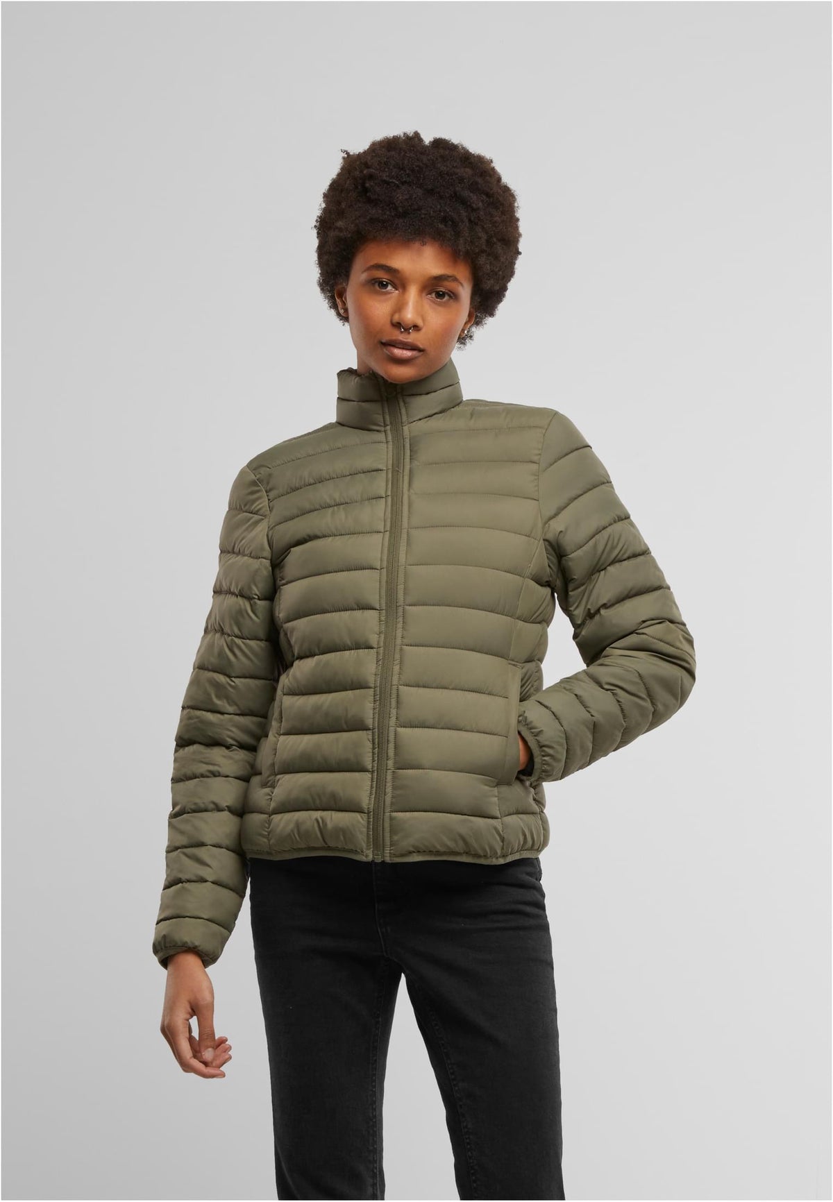 Ladies Light Puffer Jacket - workoutbrands.com
