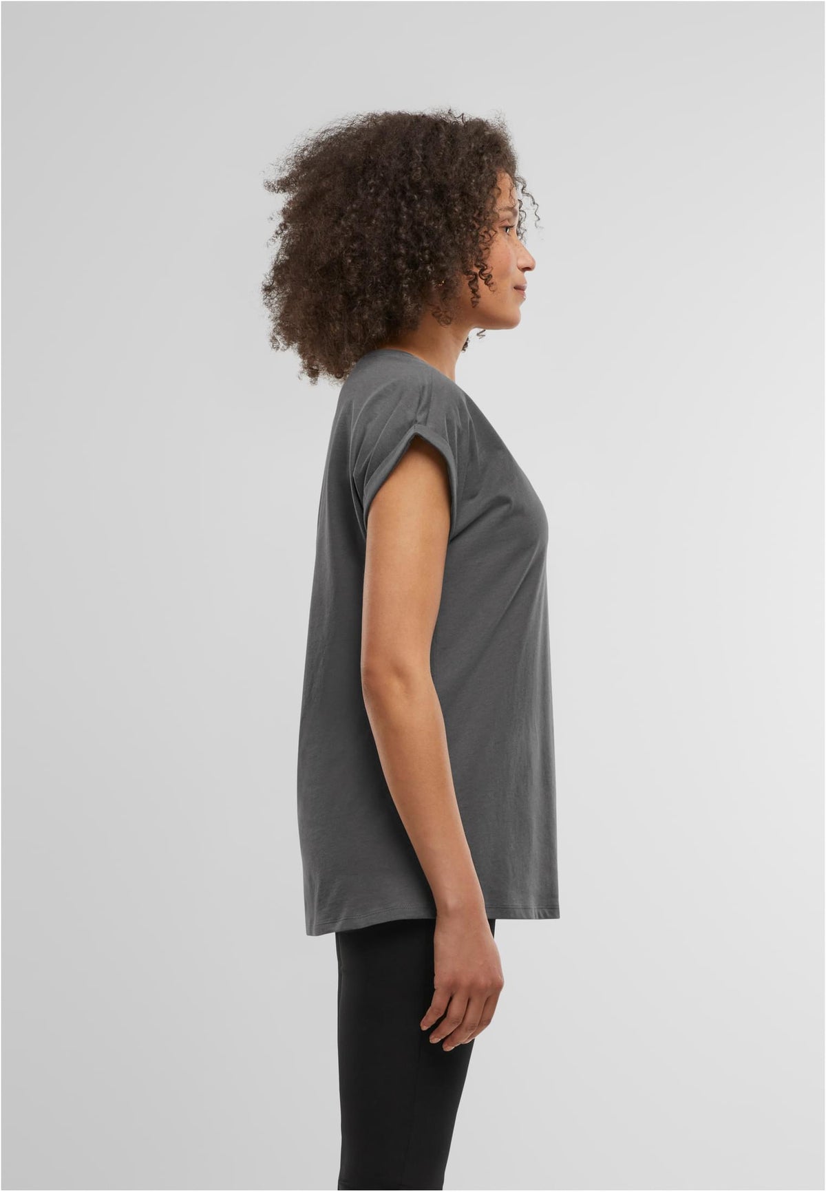 Ladies Regular Extended Shoulder Tee - workoutbrands.com