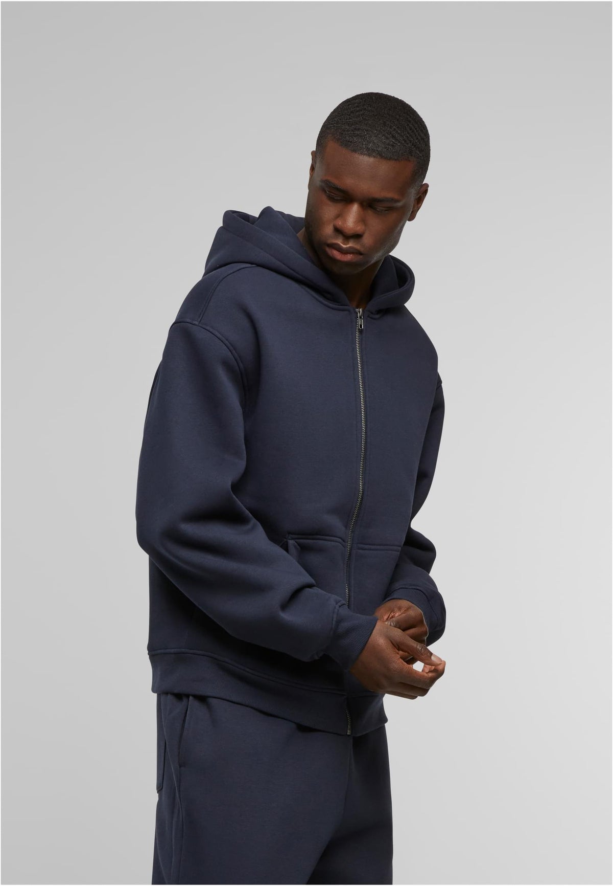 Oversized Zip Hoody - workoutbrands.com