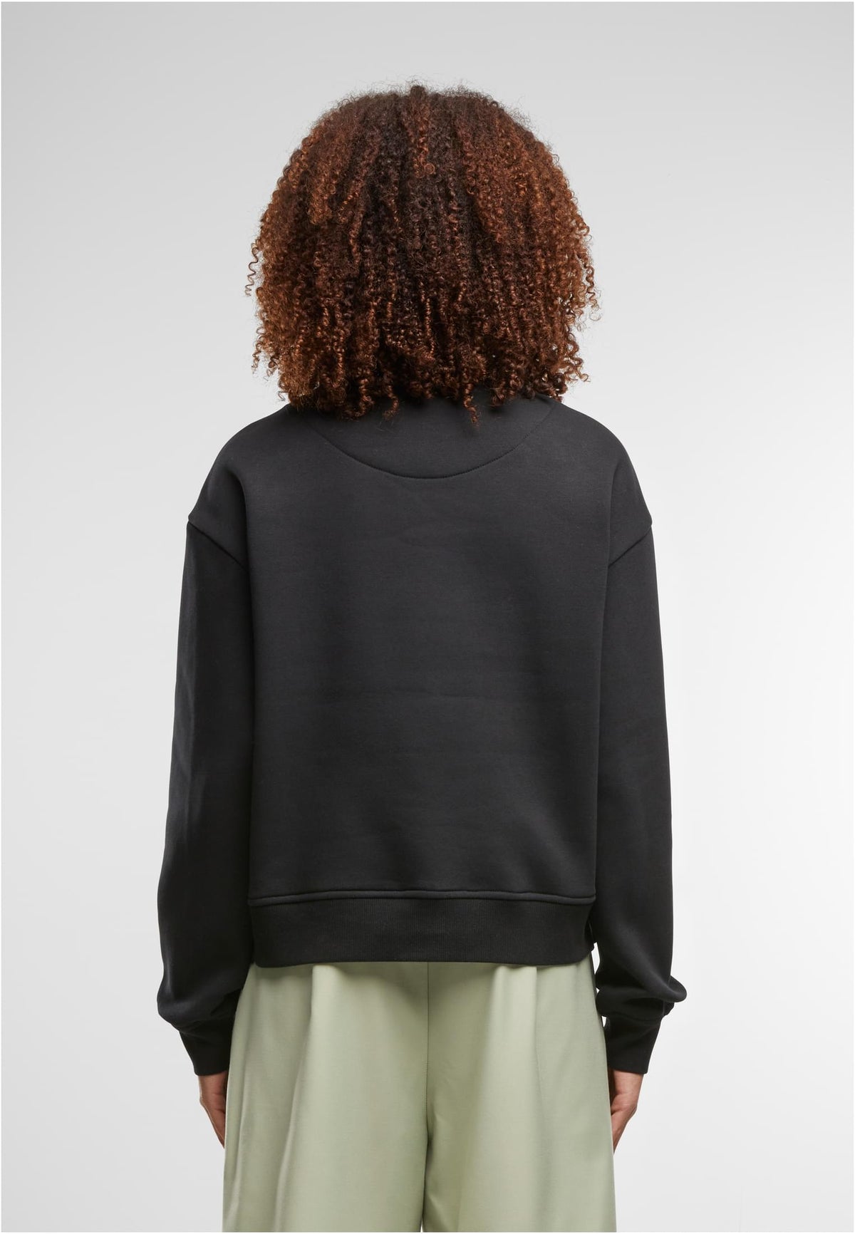 Ladies Oversized Crewneck - workoutbrands.com