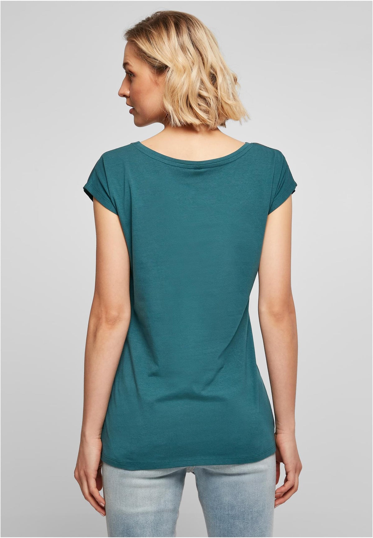 Ladies Wide Neck Tee - workoutbrands.com