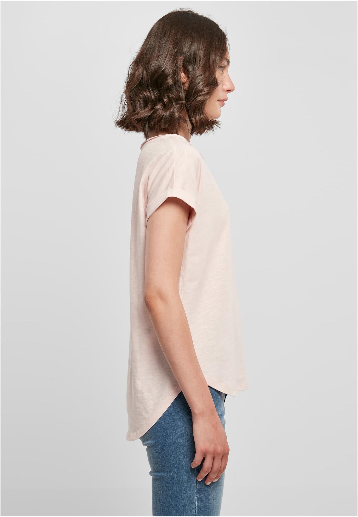 Ladies Long Slub Tee - workoutbrands.com
