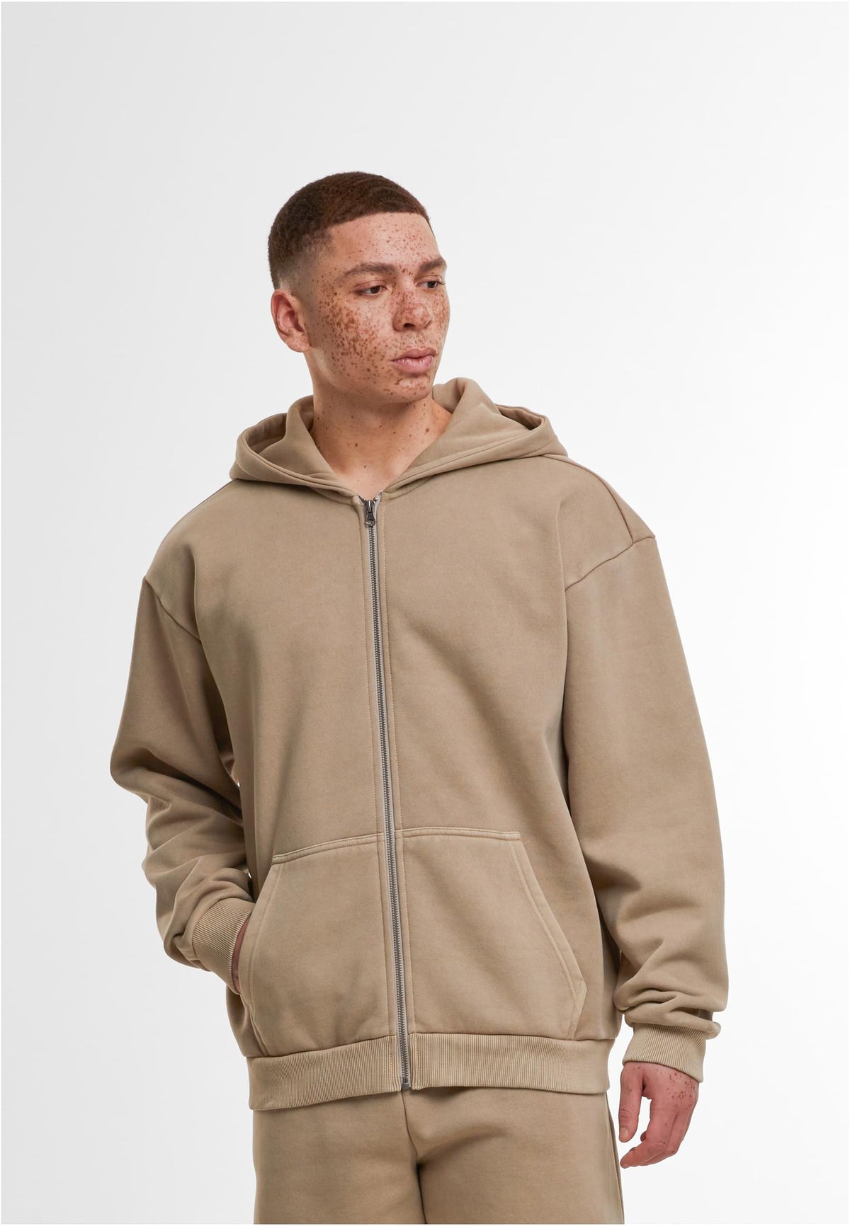Vintage Heavy Zip Hoodie - workoutbrands.com