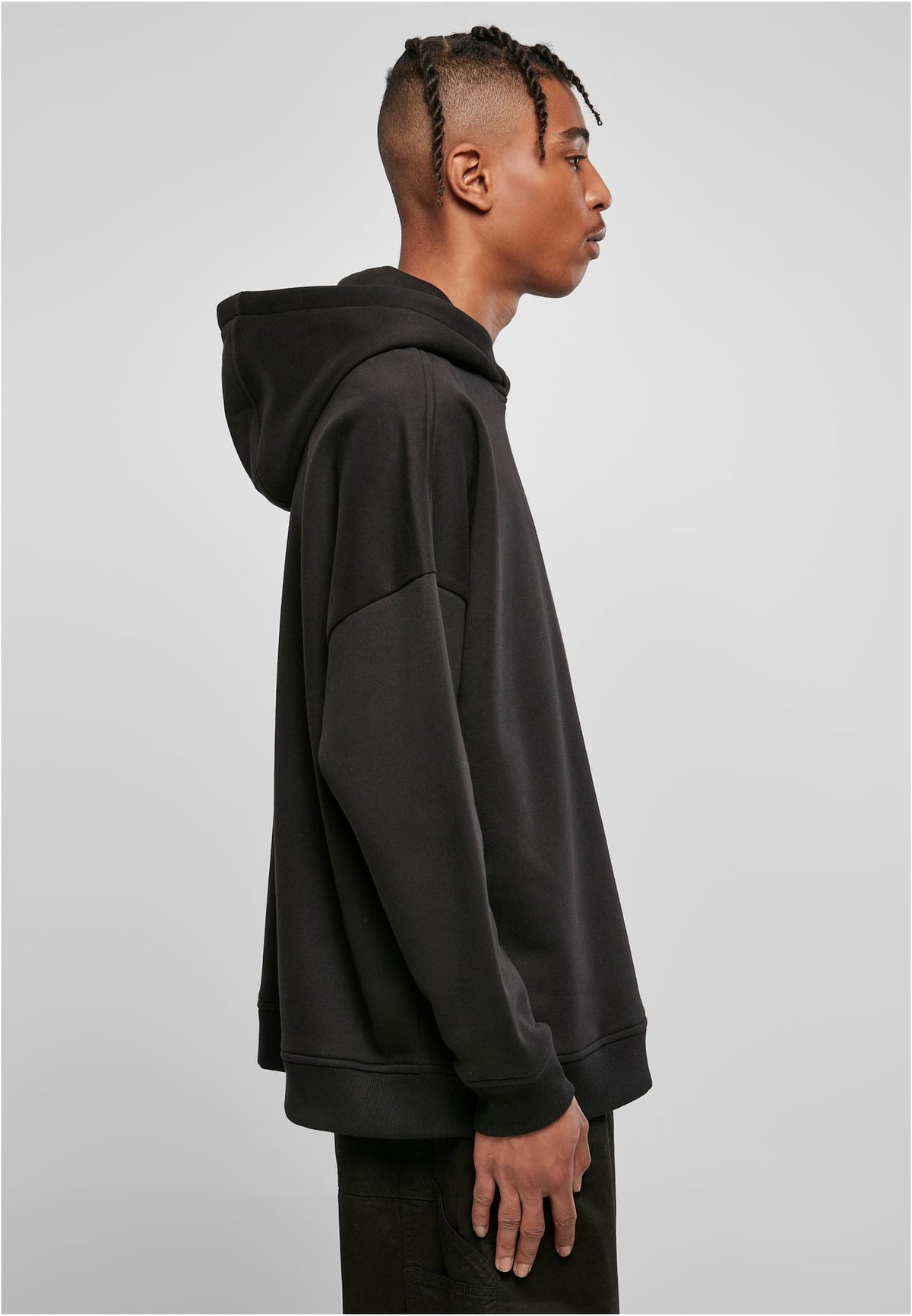 Oversized Cut On Sleeve Hoody - workoutbrands.com