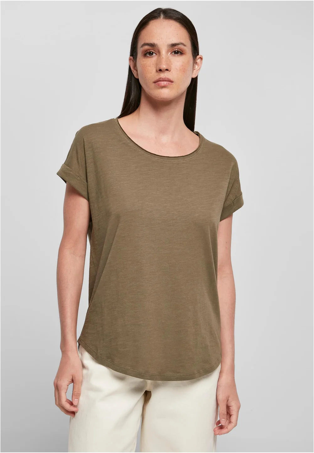Ladies Long Slub Tee - 5 Pack - workoutbrands.com