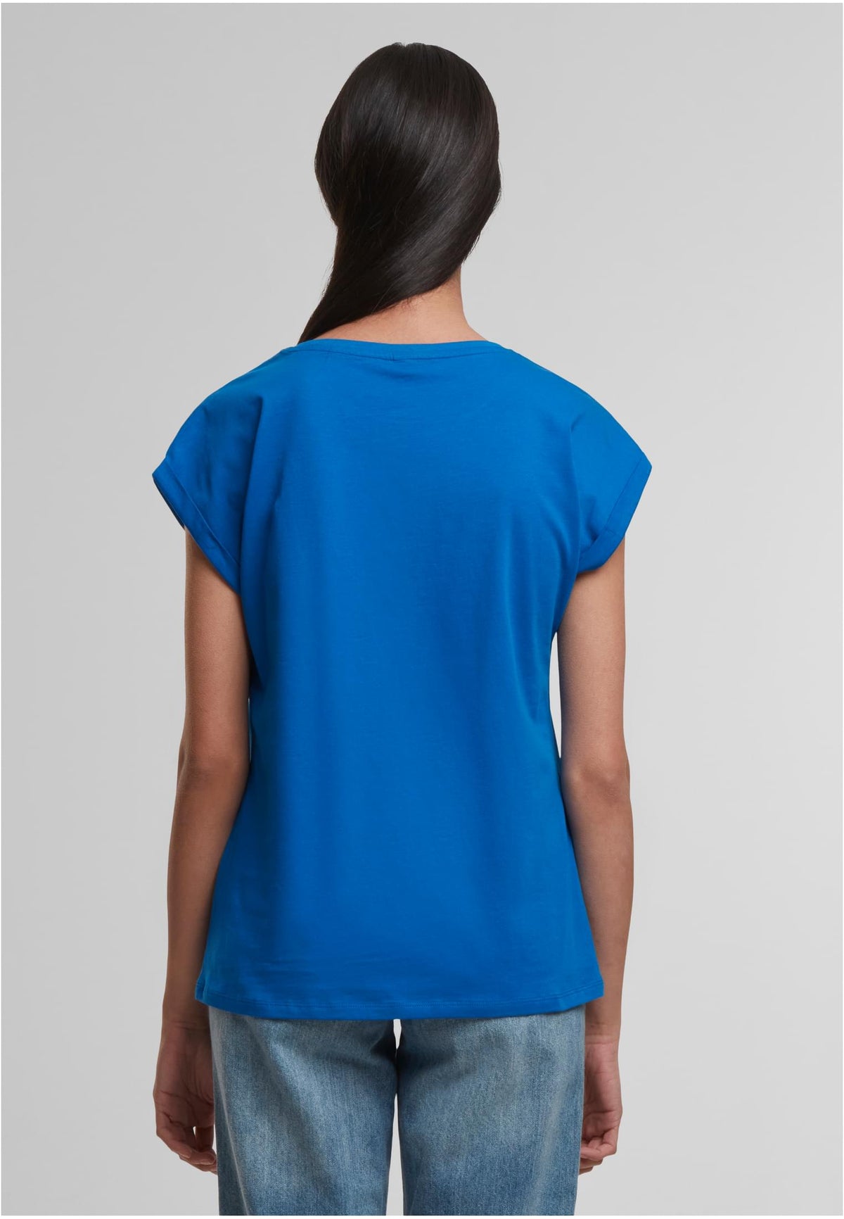 Ladies Regular Extended Shoulder Tee - workoutbrands.com