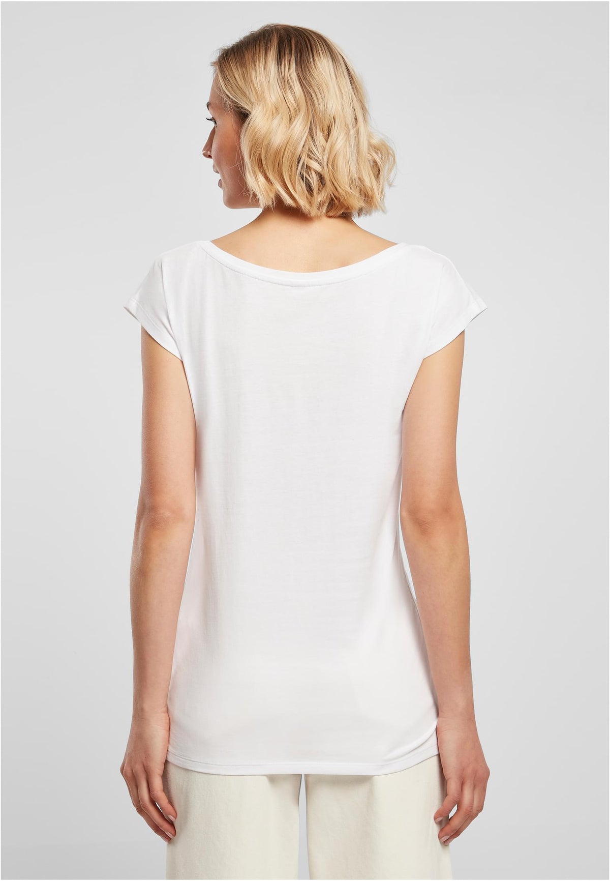 Ladies Wide Neck Tee - workoutbrands.com