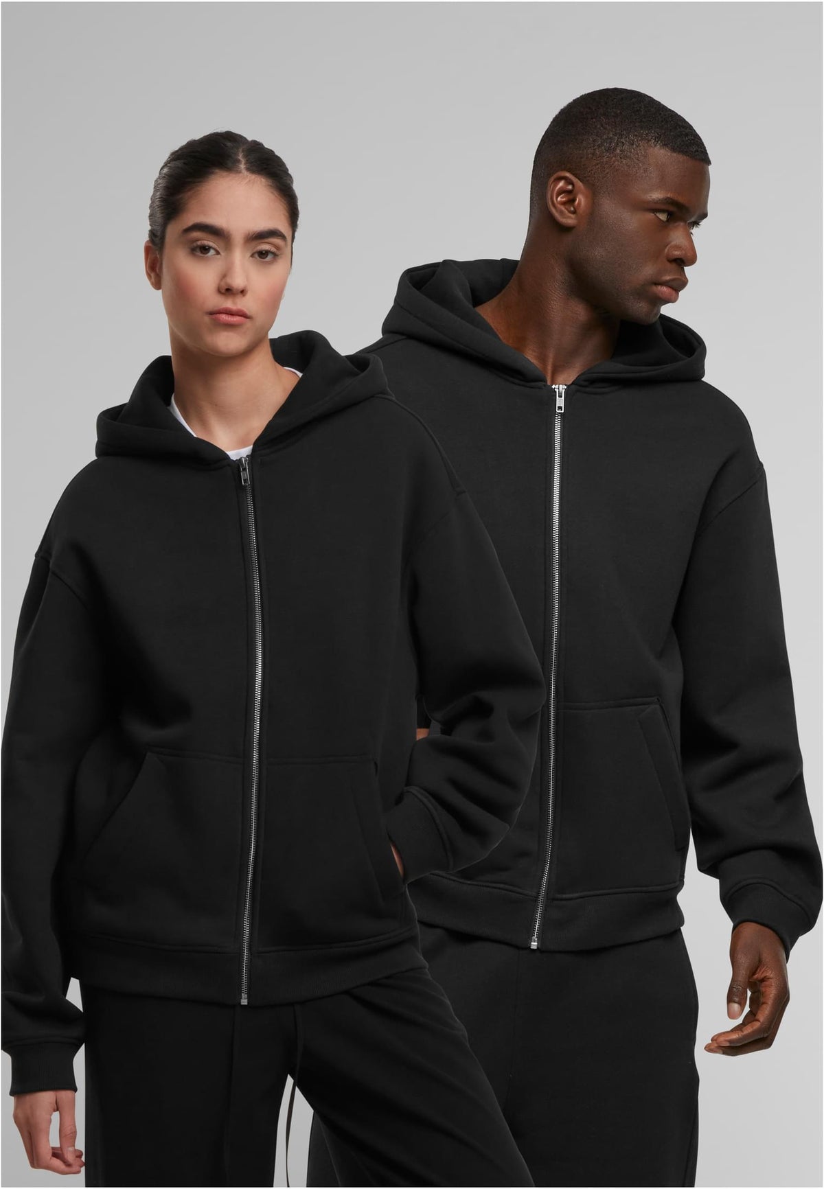Oversized Zip Hoody