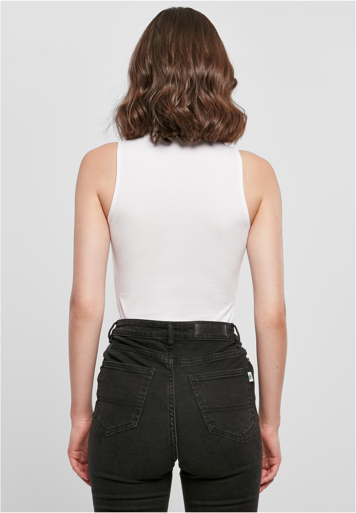 Ladies Sleeveless Turtleneck Body - workoutbrands.com