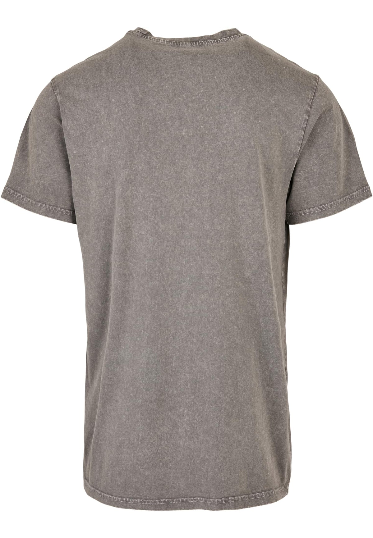 Acid Washed Round Neck Tee - workoutbrands.com