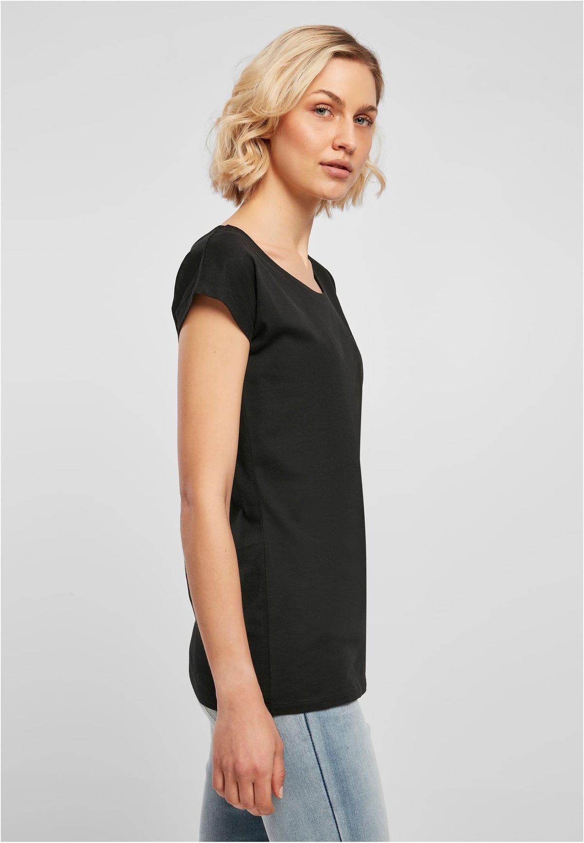 Ladies Wide Neck Tee - workoutbrands.com