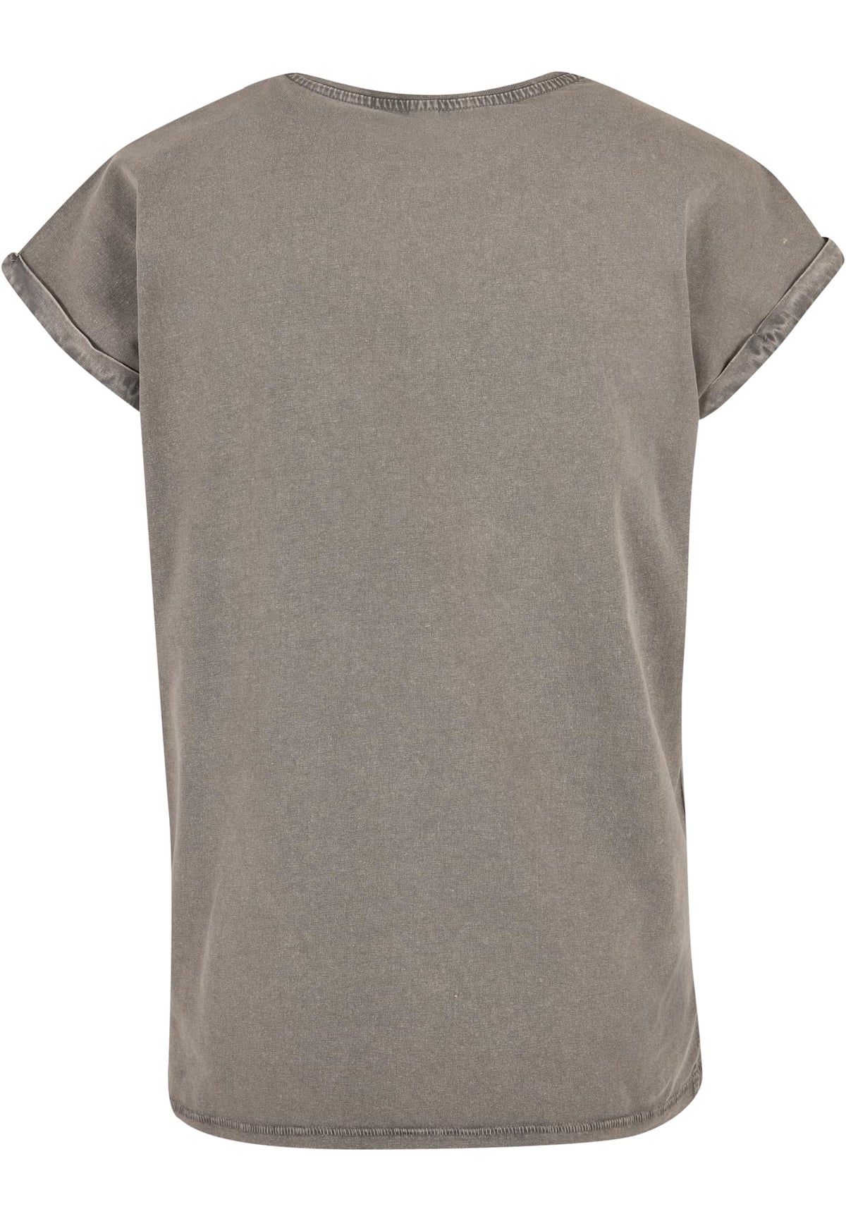Ladies Acid Washed Extended Shoulder Tee - workoutbrands.com