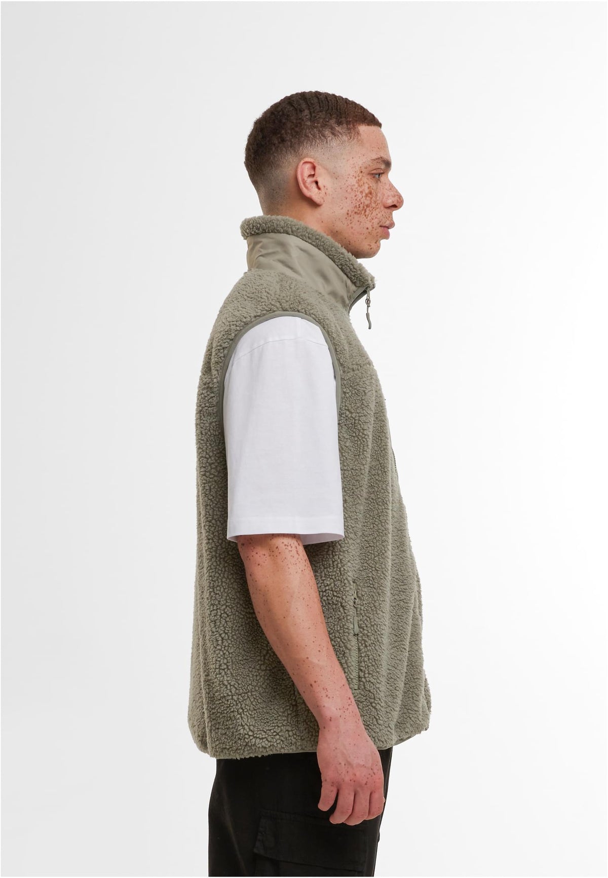 Bonded Sherpa Vest - workoutbrands.com