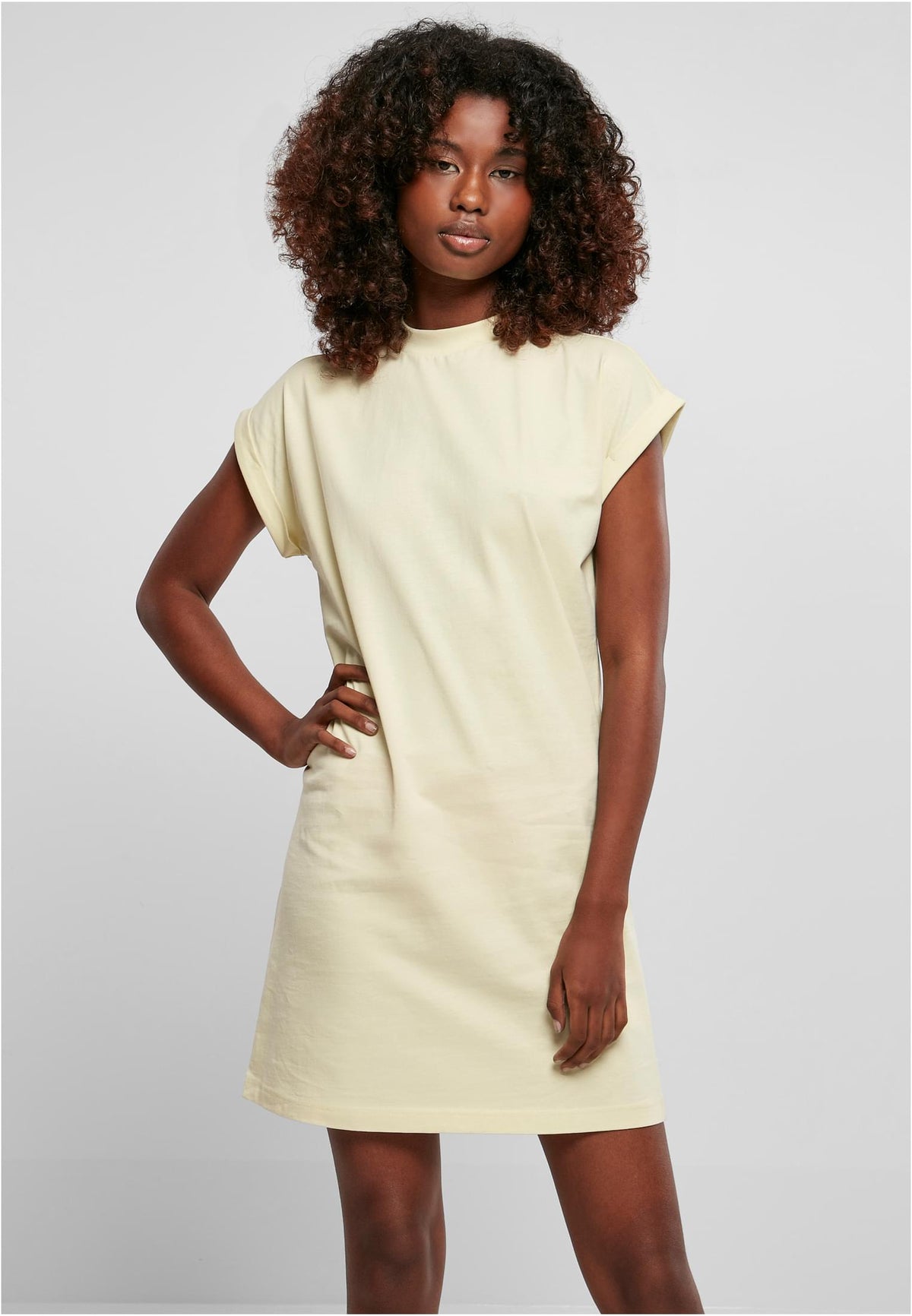 Ladies Turtle Extended Shoulder Dress - workoutbrands.com