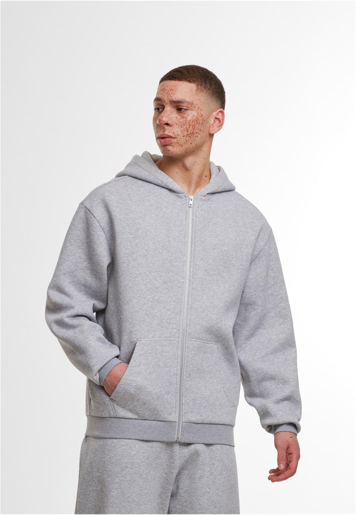 Loose Fit Zip Hoody - workoutbrands.com