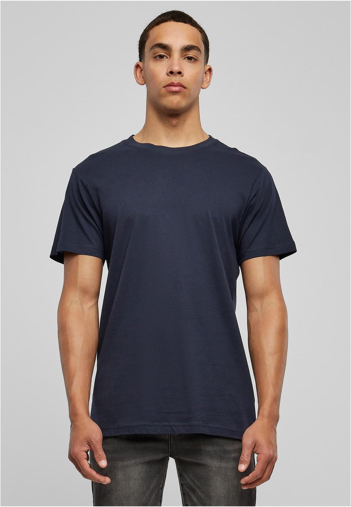 Basic Round Neck T-Shirt - workoutbrands.com