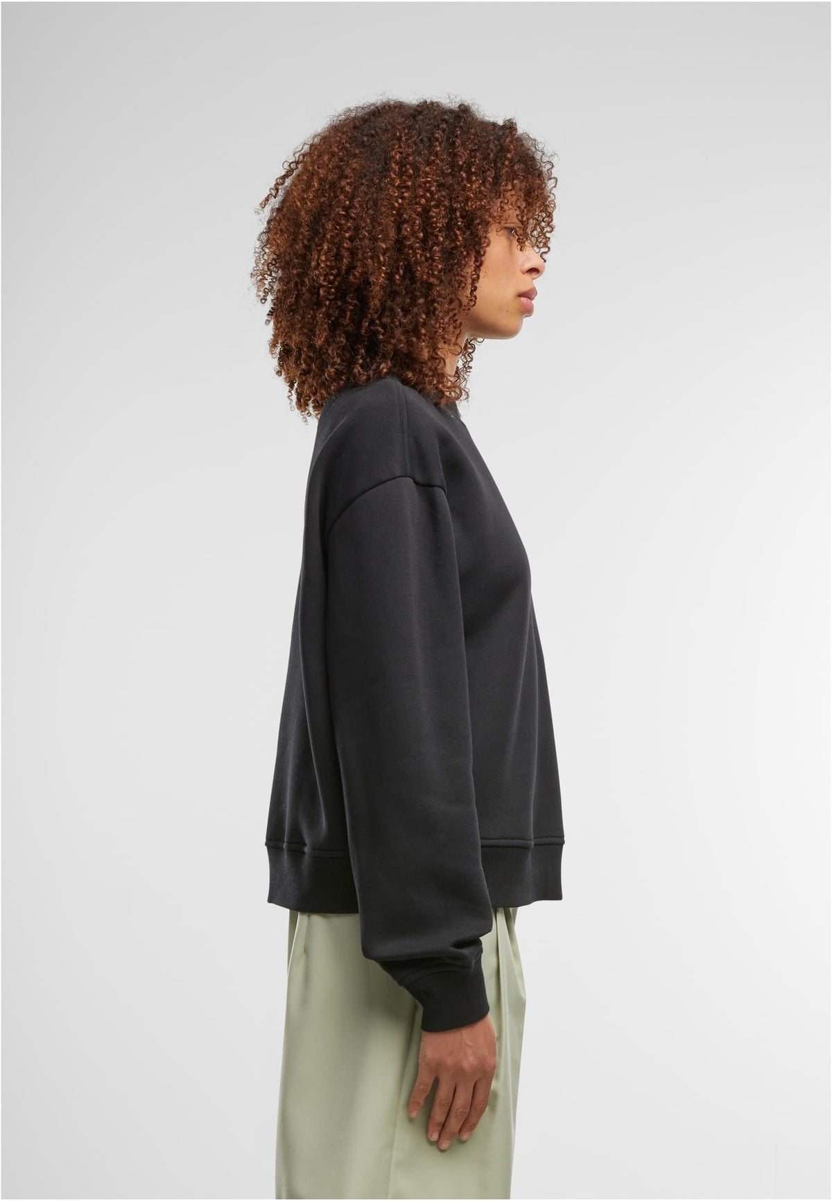 Ladies Oversized Crewneck - workoutbrands.com