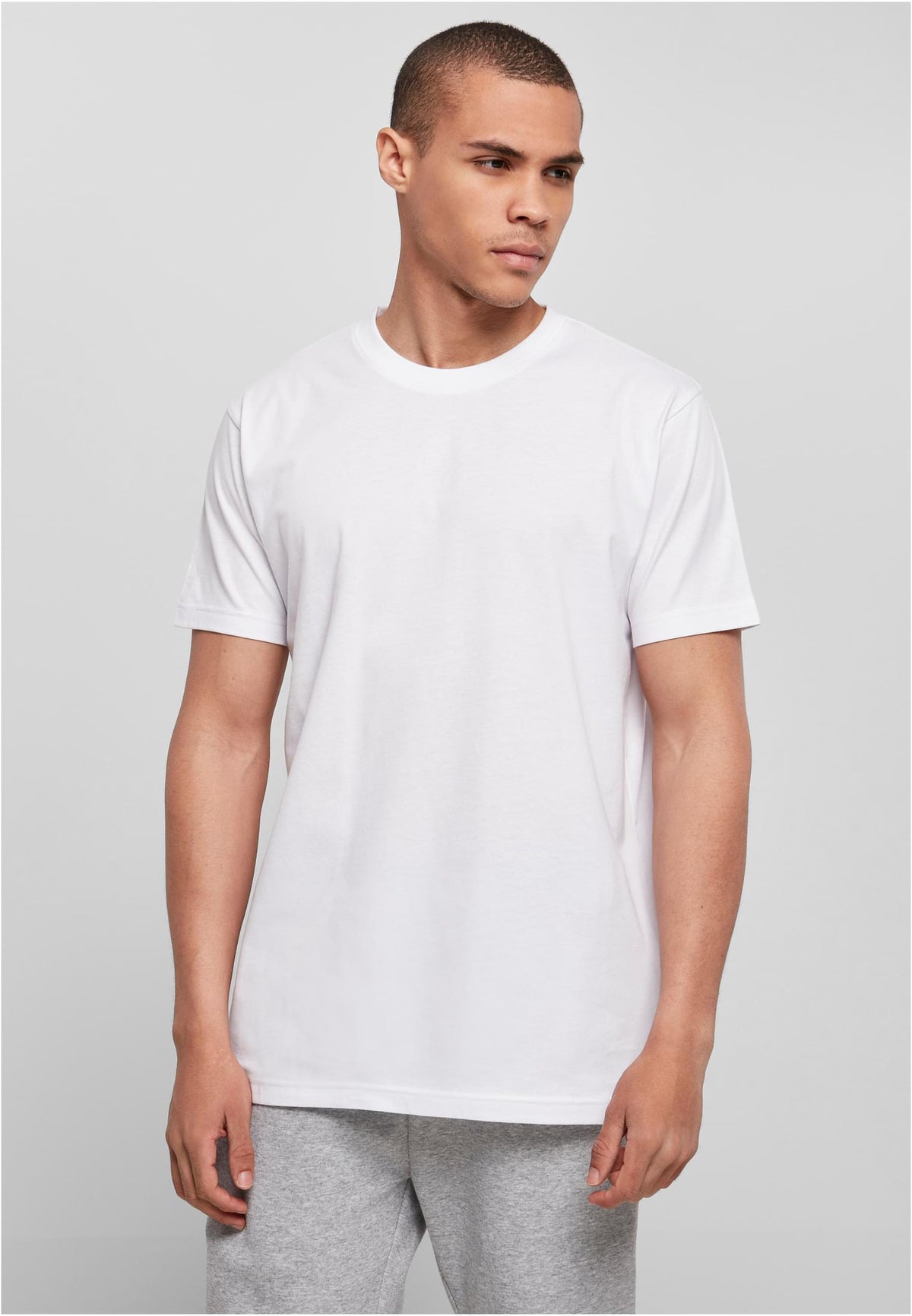 Basic Round Neck T-Shirt - workoutbrands.com