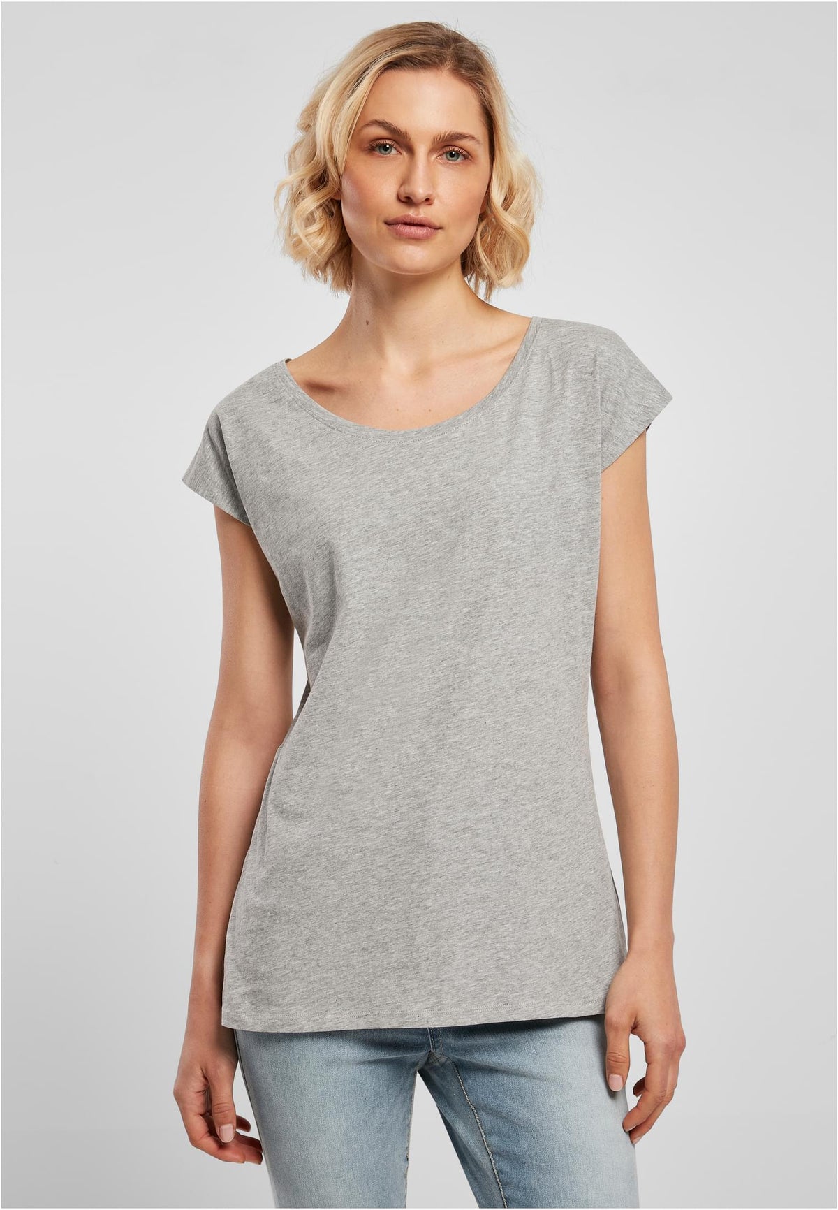 Ladies Wide Neck Tee - workoutbrands.com