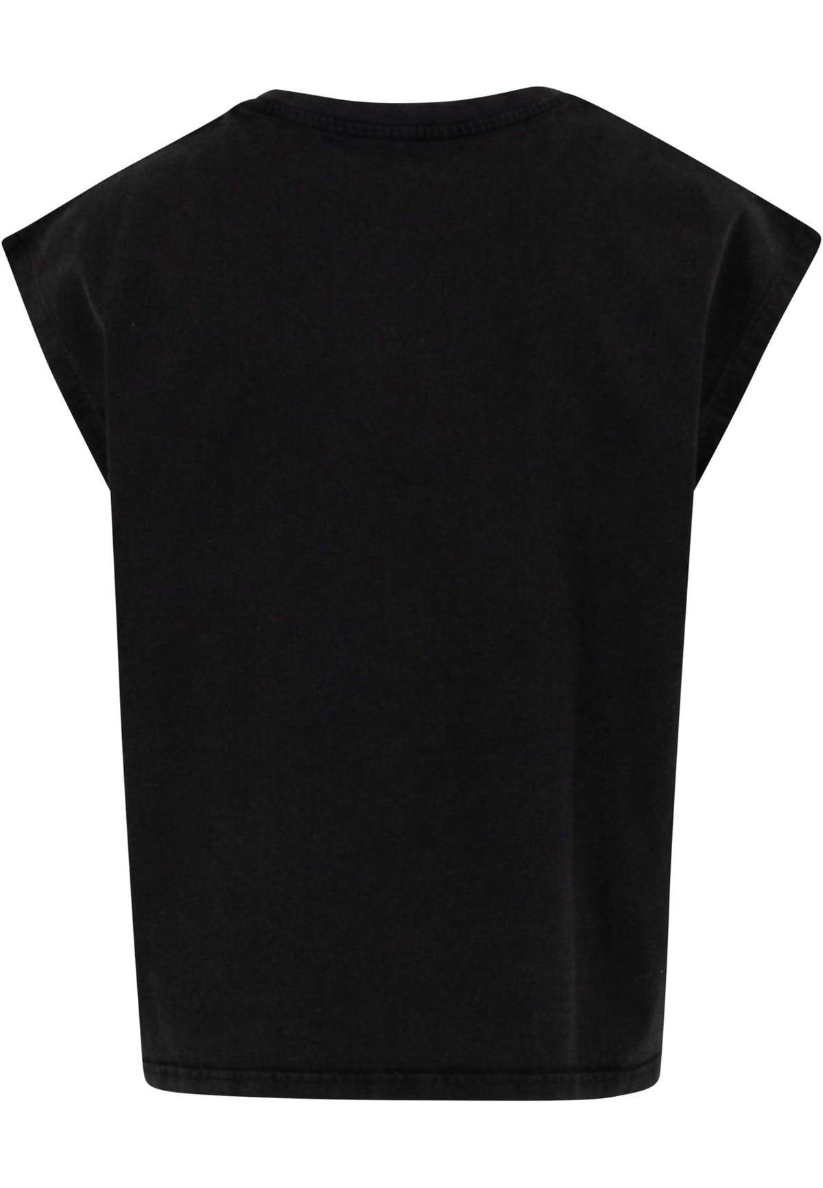 Vintage Cropped Heavy Sleeveless Tee - workoutbrands.com