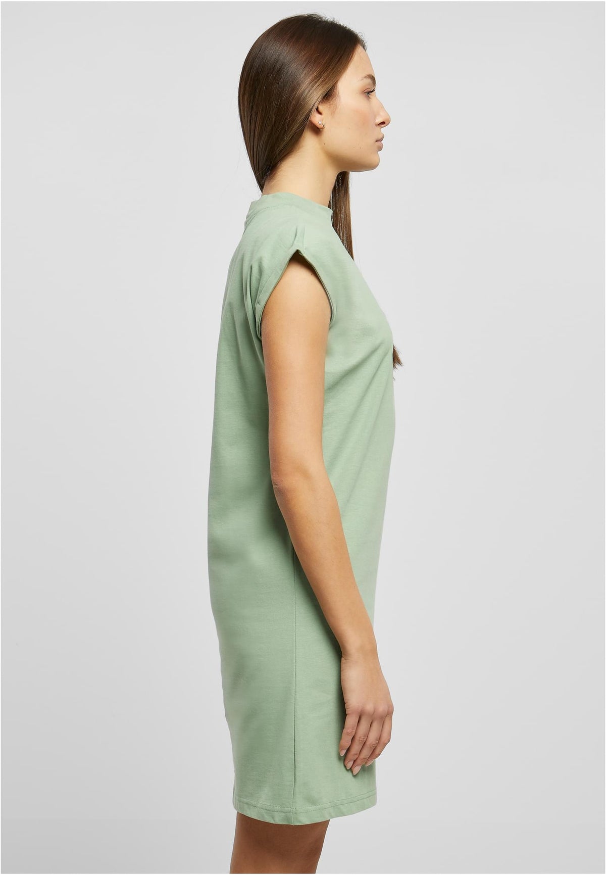 Ladies Turtle Extended Shoulder Dress - workoutbrands.com