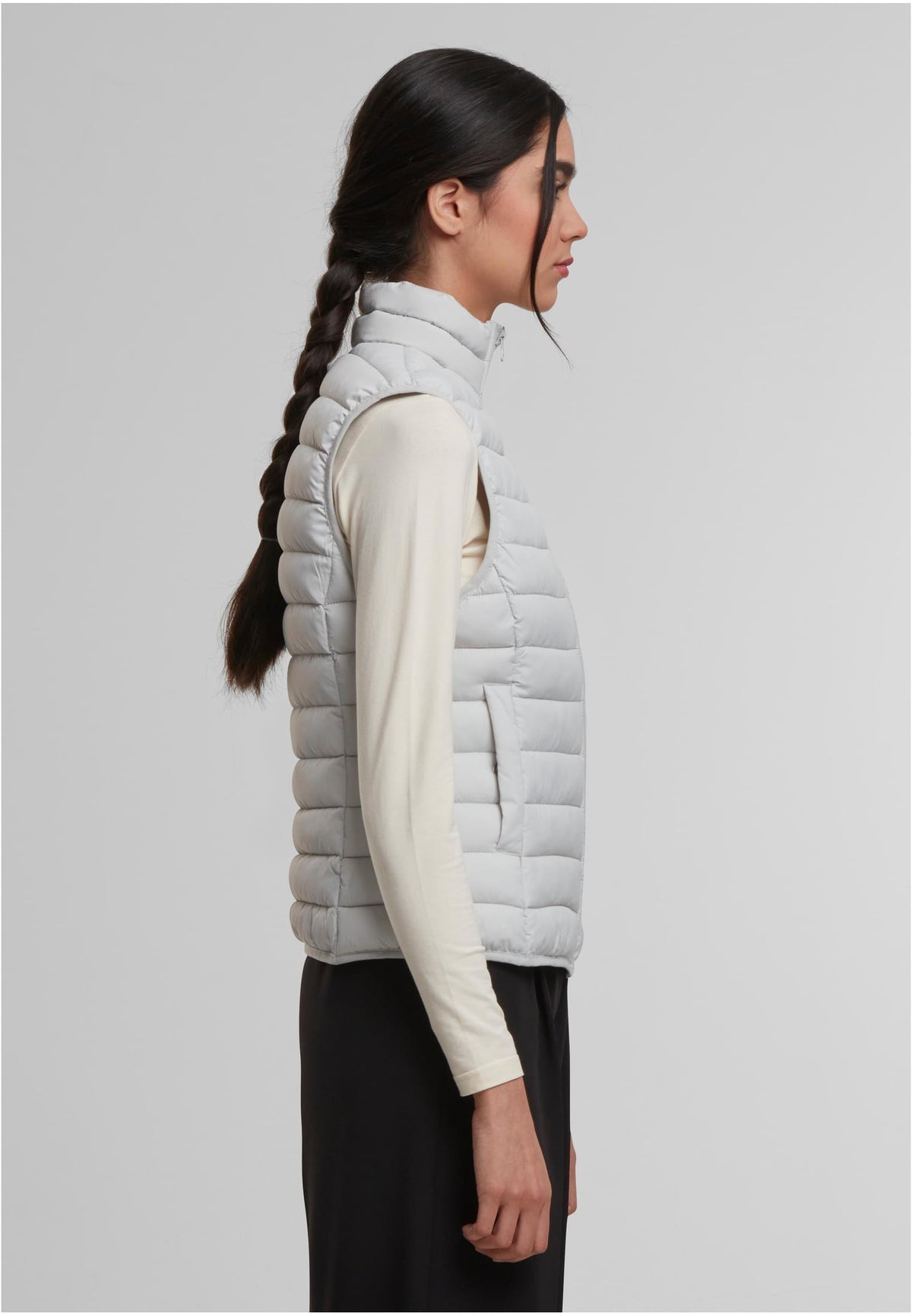 Ladies Light Puffer Vest - workoutbrands.com