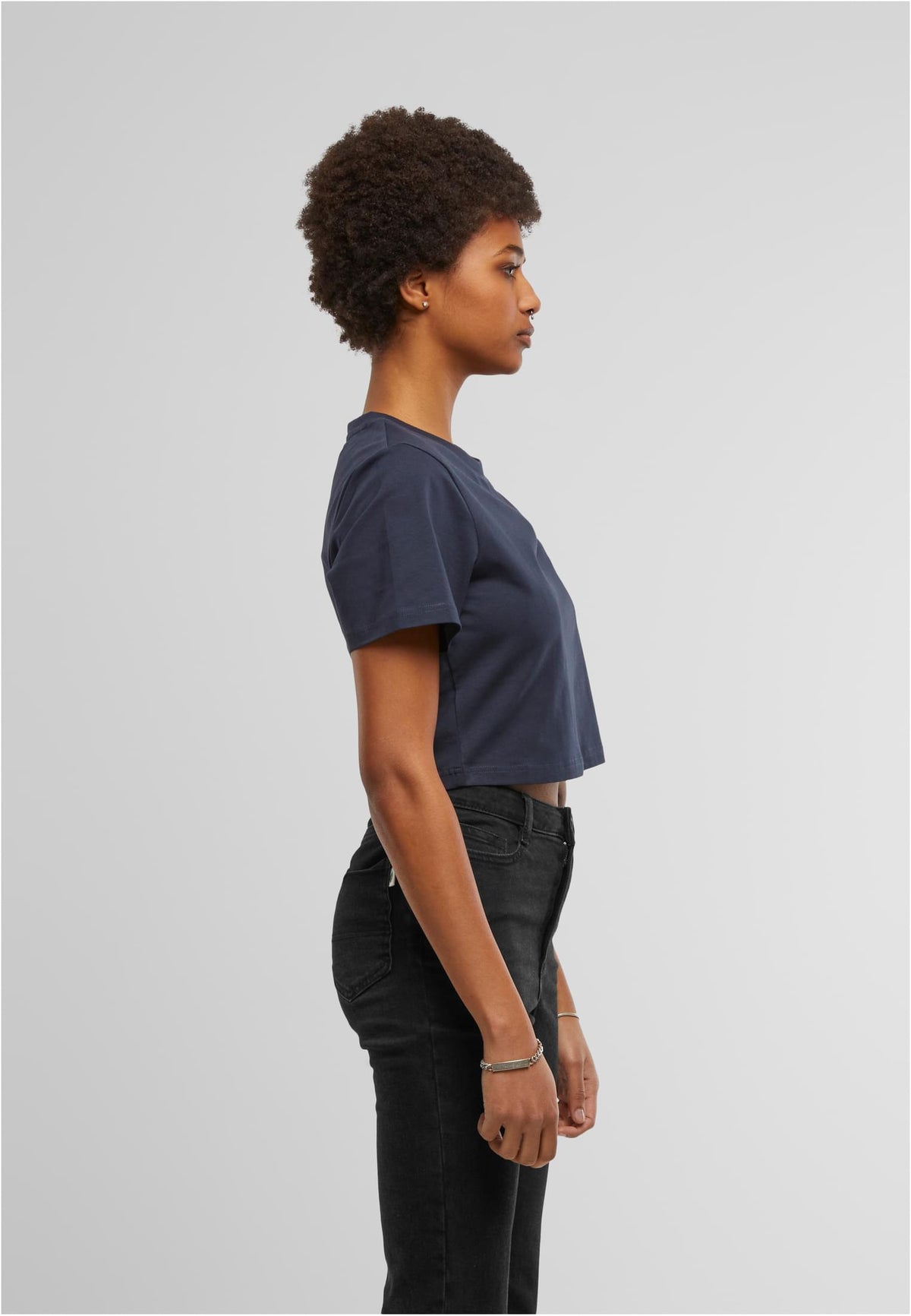 Ladies Cropped Tee - workoutbrands.com