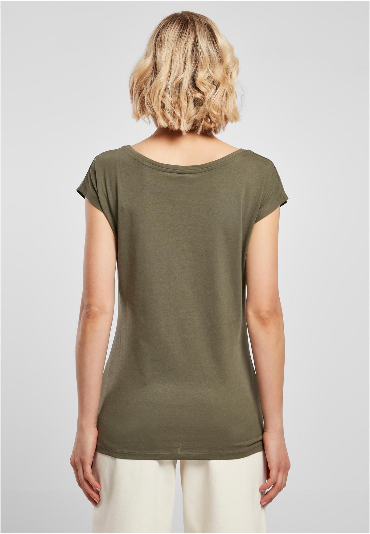 Ladies Wide Neck Tee - workoutbrands.com