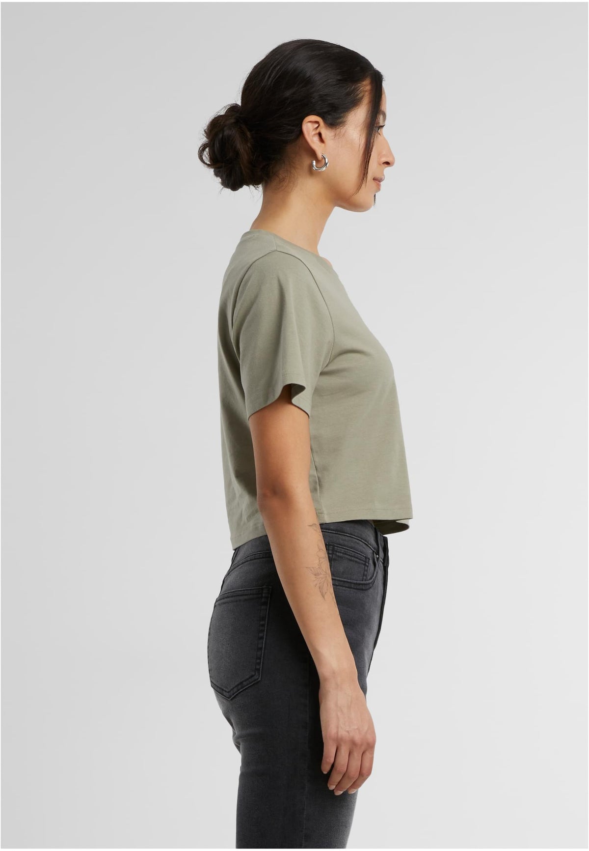 Ladies Cropped Tee - workoutbrands.com