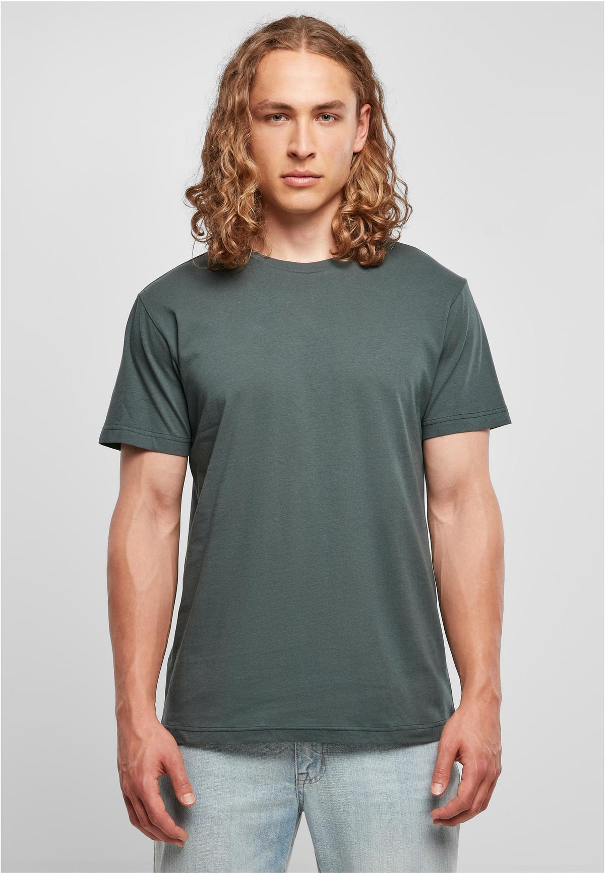 Basic Round Neck T-Shirt - workoutbrands.com