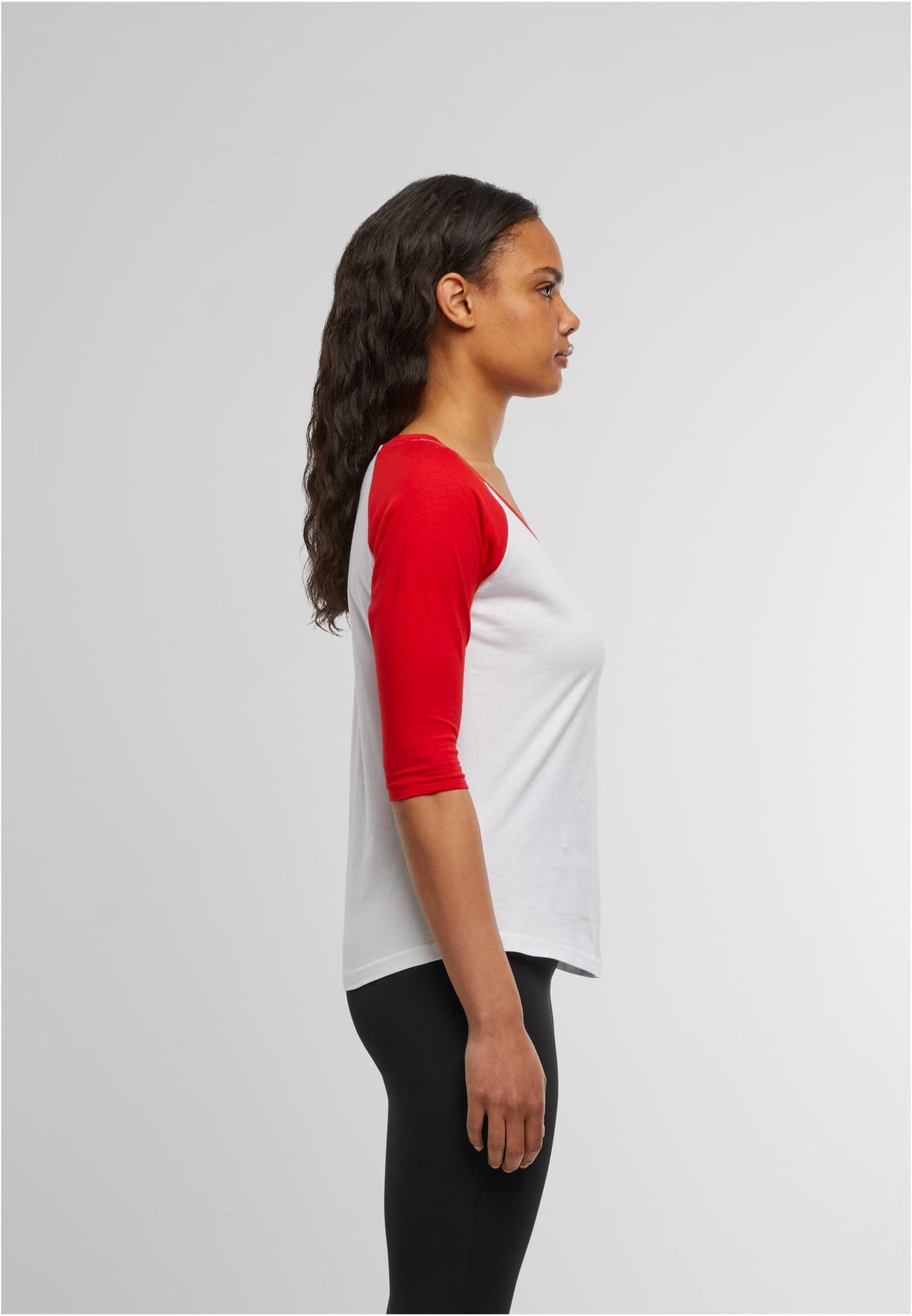 Ladies 3/4 Contrast Raglan Tee - workoutbrands.com
