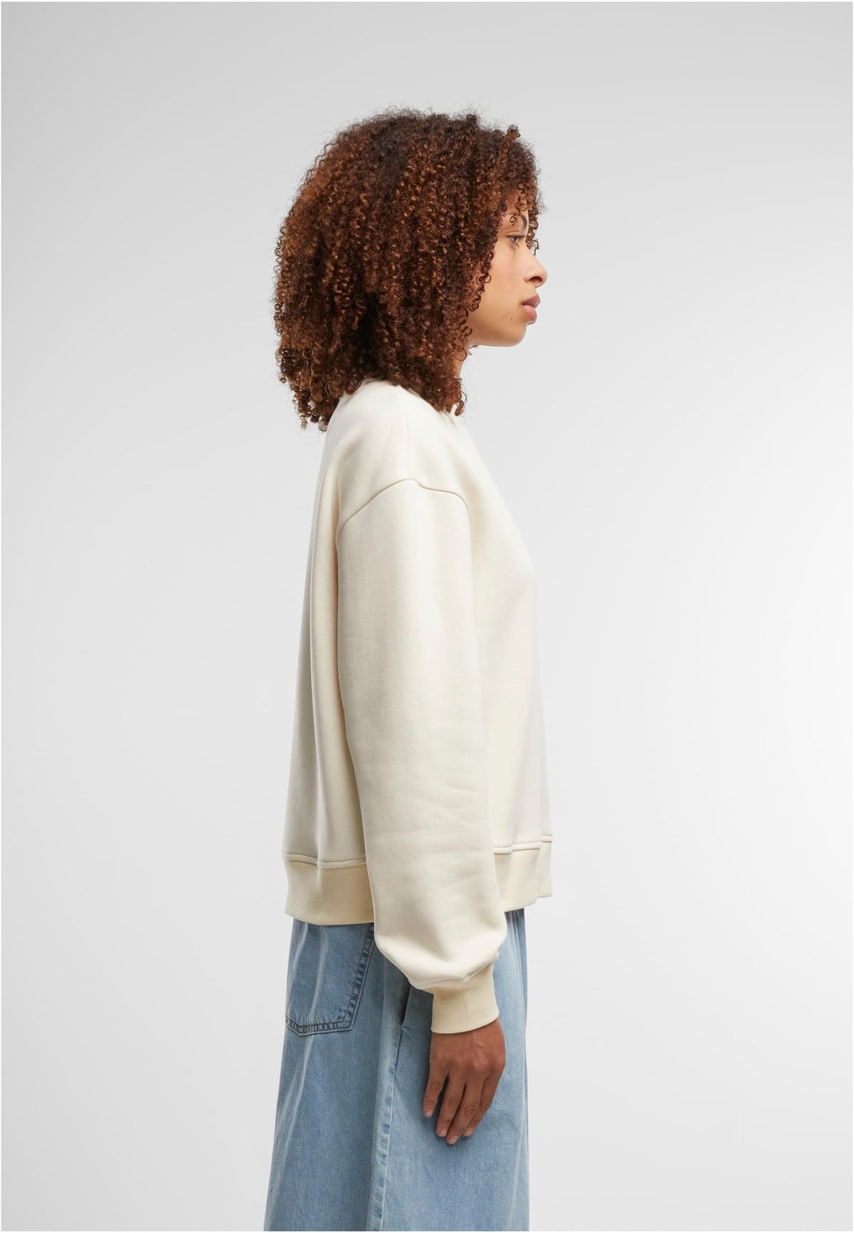 Ladies Oversized Crewneck - workoutbrands.com