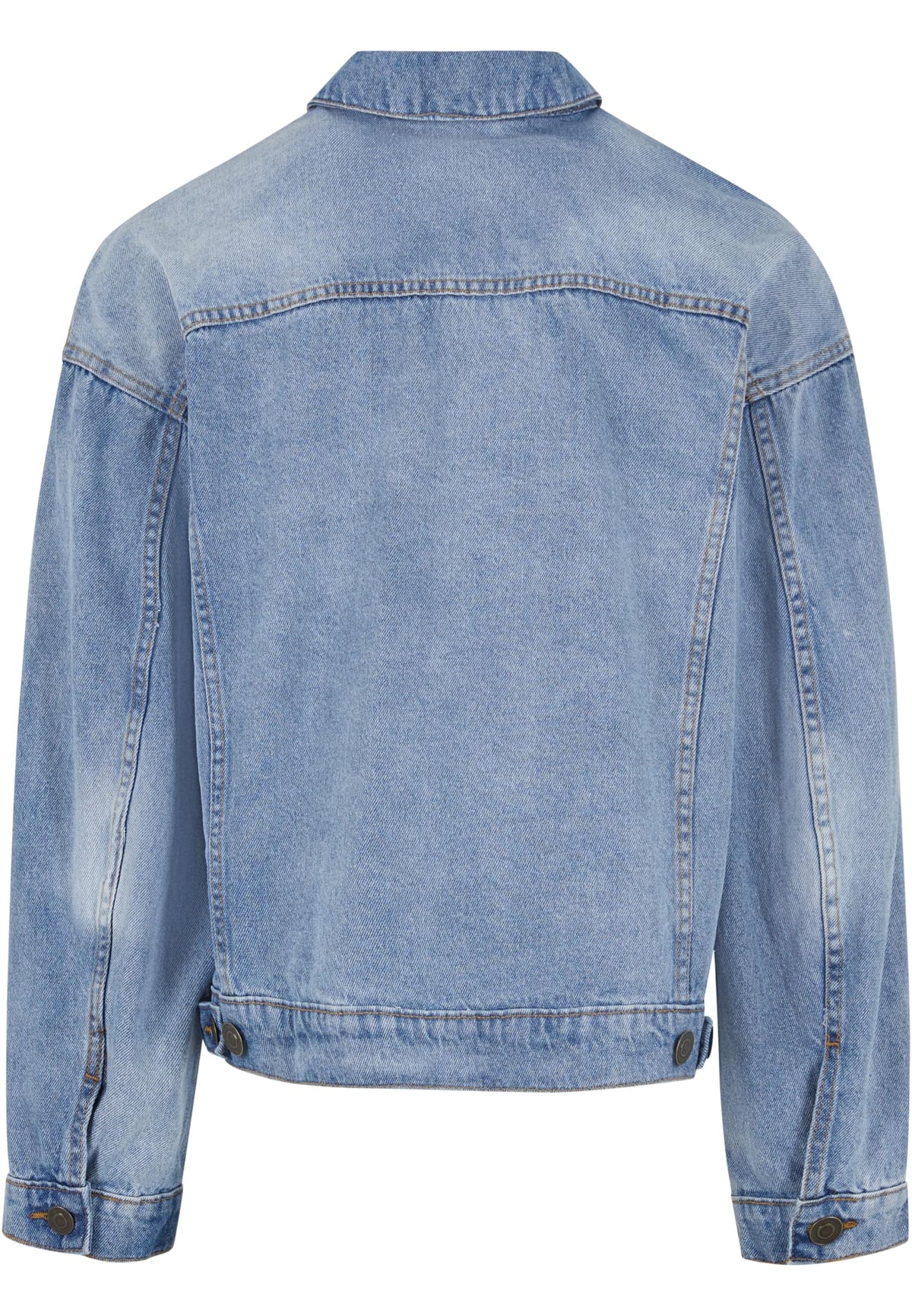Heavy Ounce Boxy Denim Jacket - workoutbrands.com